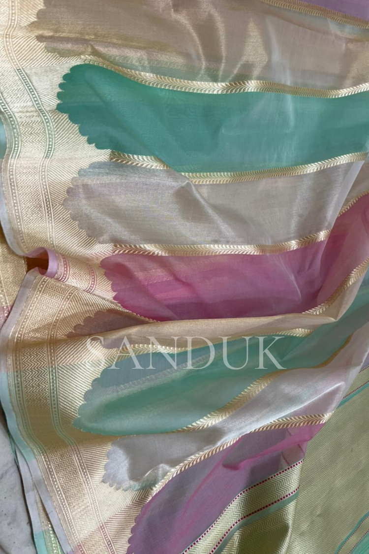 Kiara Green Rangkaat Saree