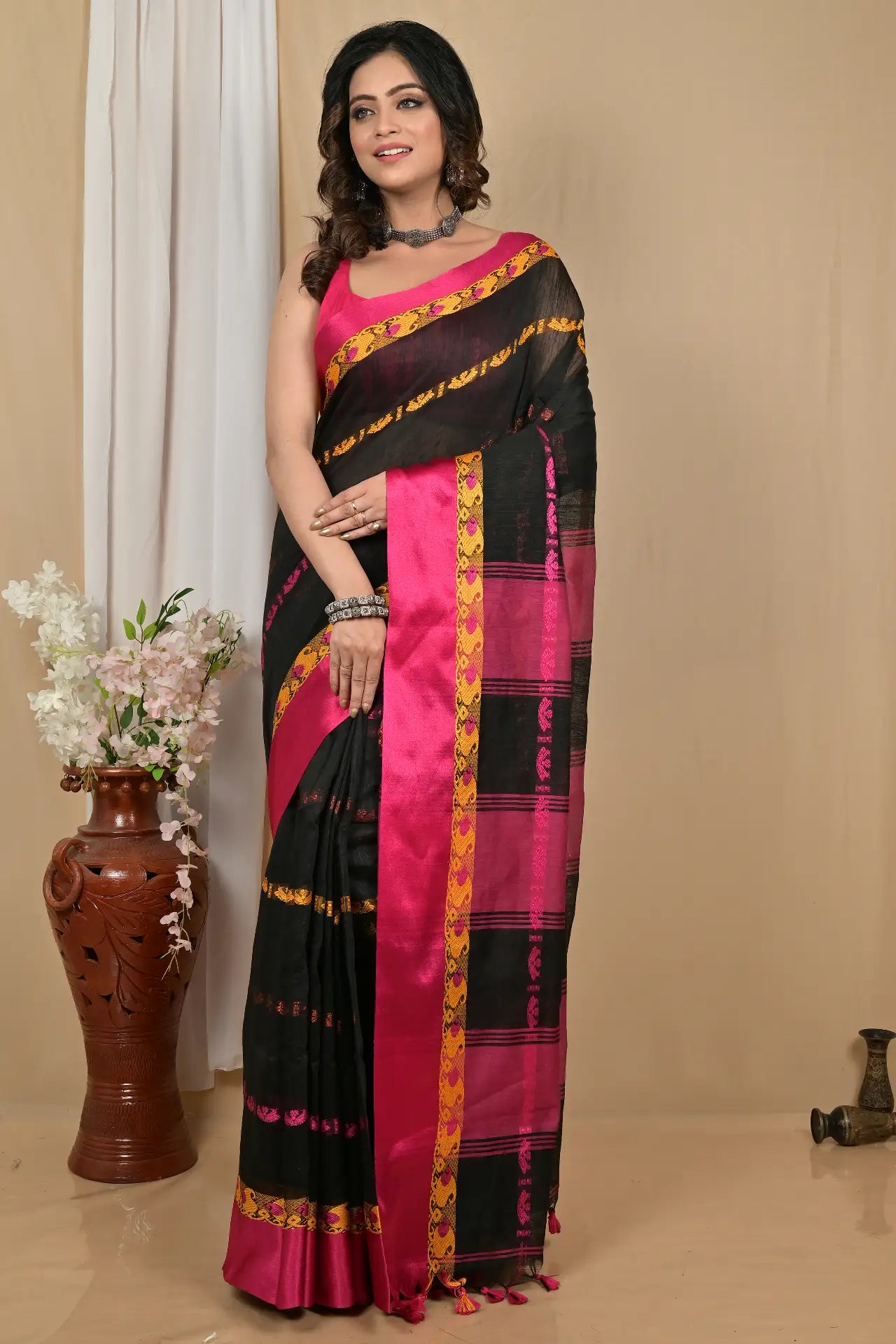 Pure Cotton Elegant  Saree