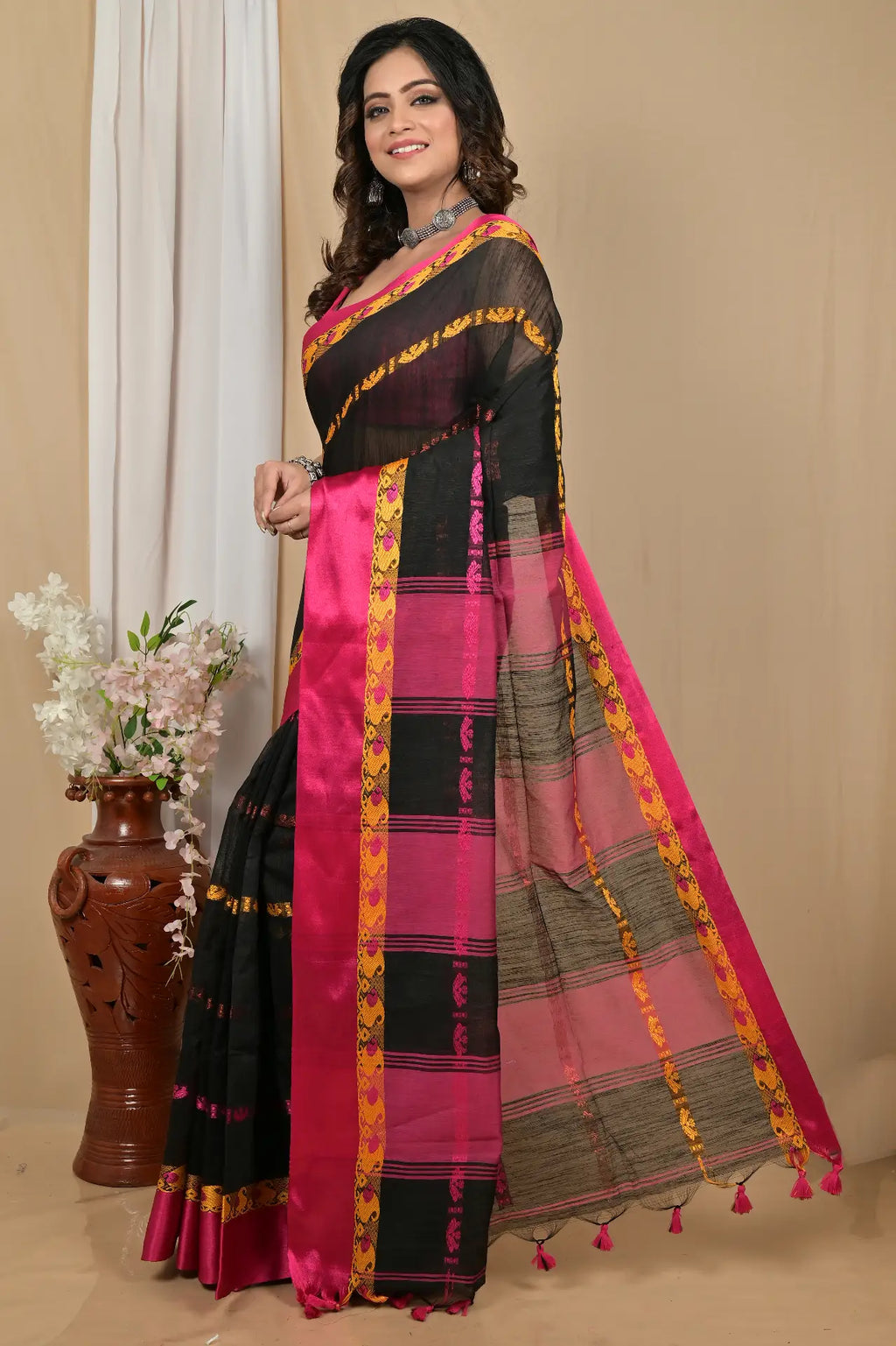 Pure Cotton Elegant  Saree