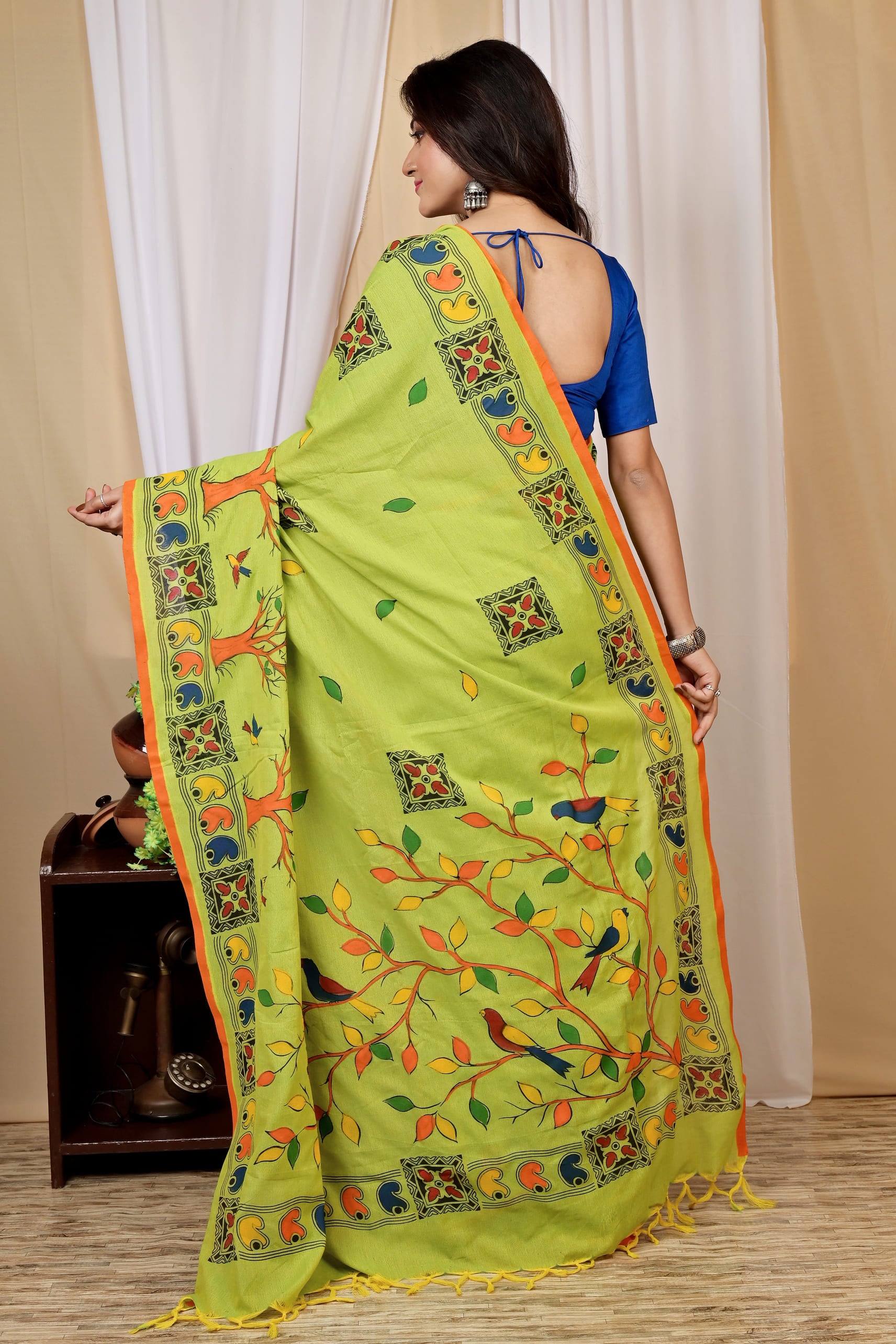Pure Cotton  Saree