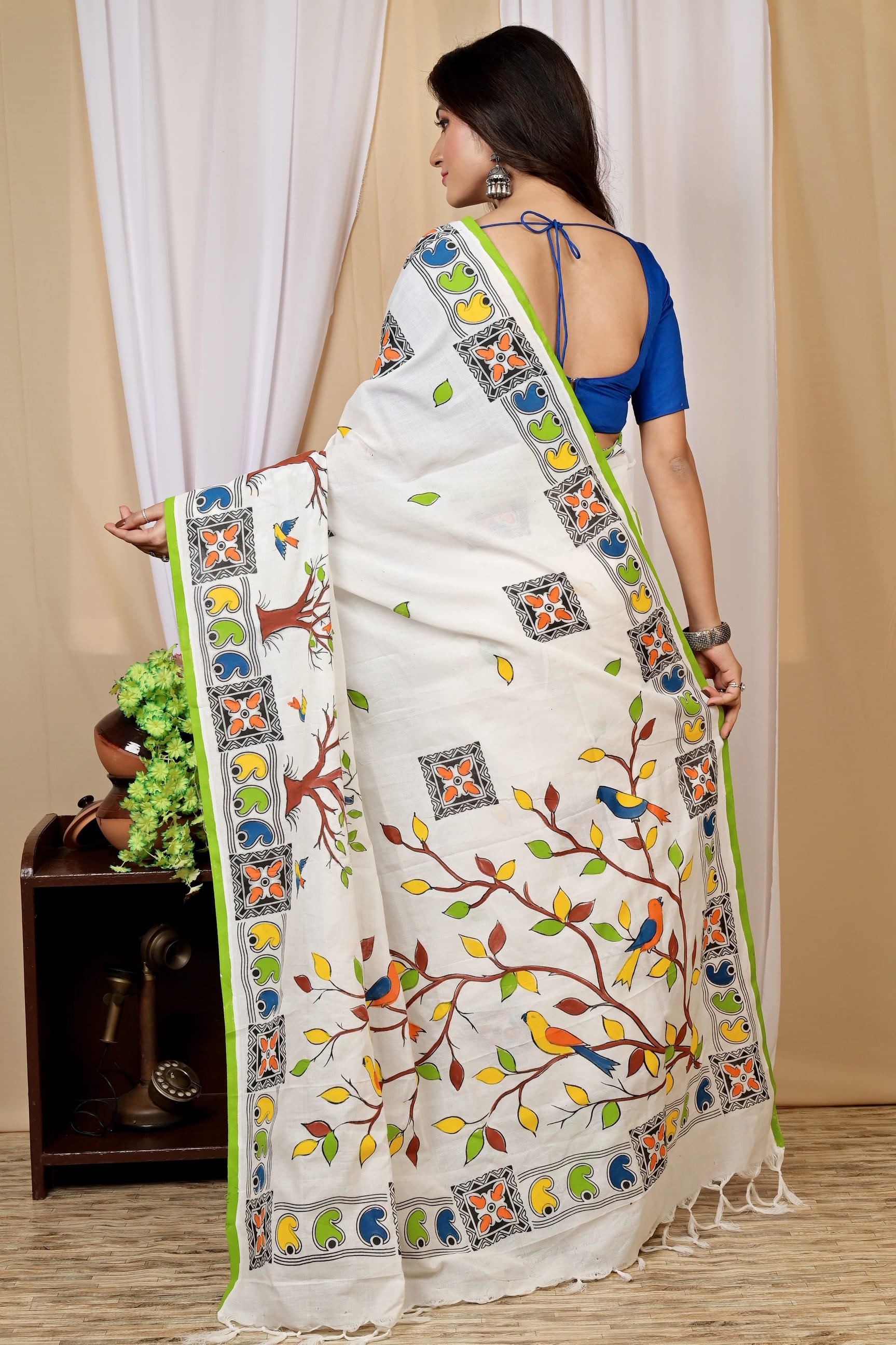 Pure Cotton  Saree