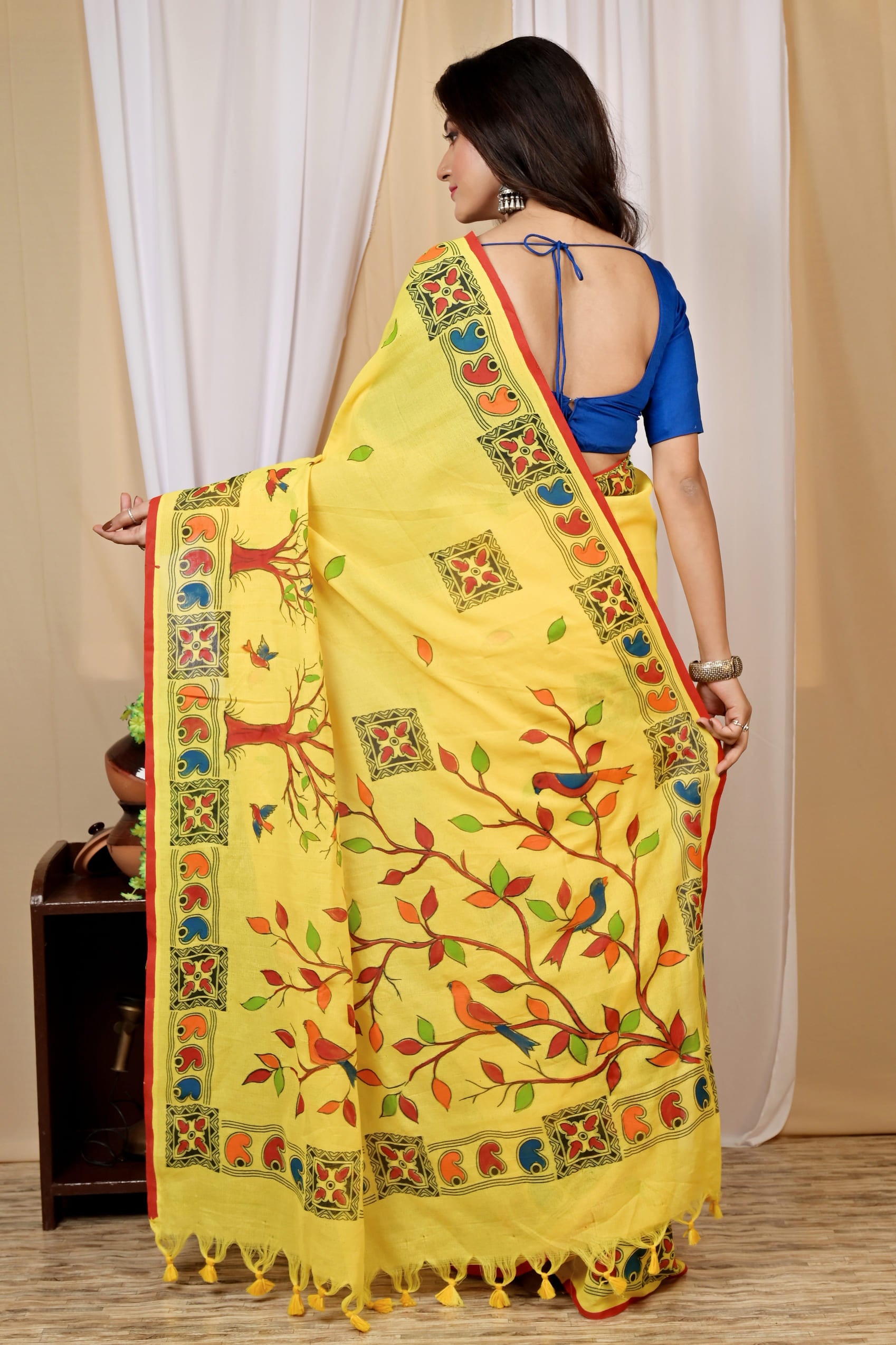 Pure Cotton  Saree