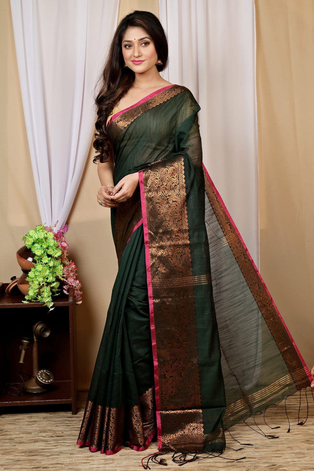 Pure Cotton Handloom Saree