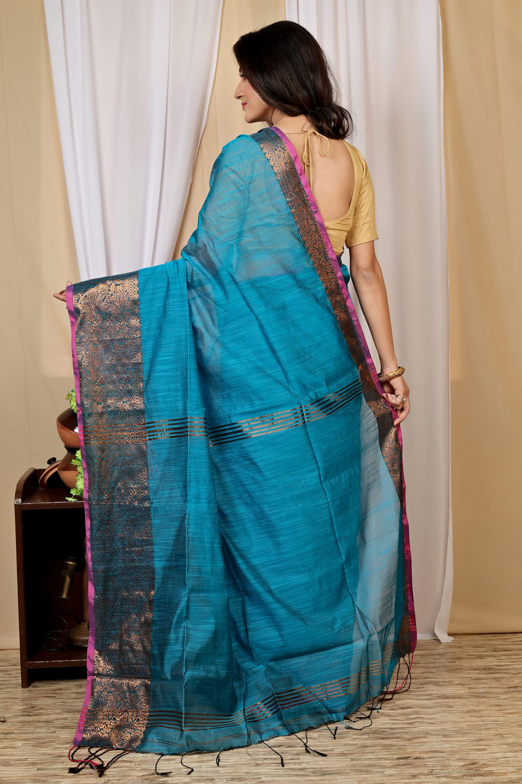 Pure Cotton Handloom Saree