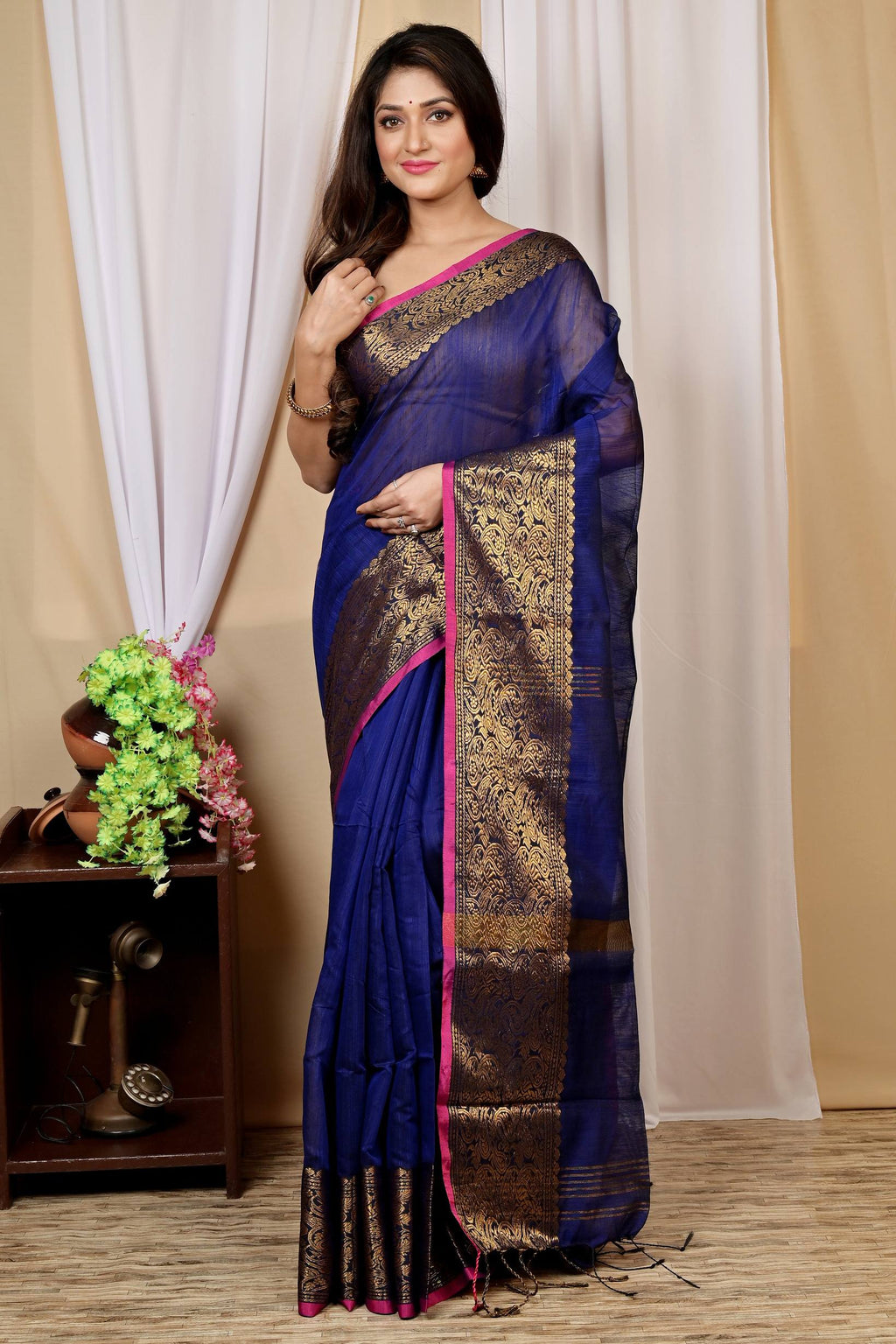 Pure Cotton Handloom Saree
