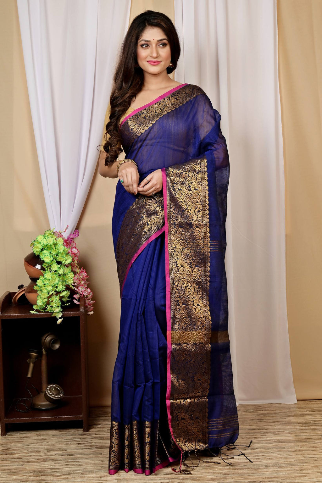Pure Cotton Handloom Saree