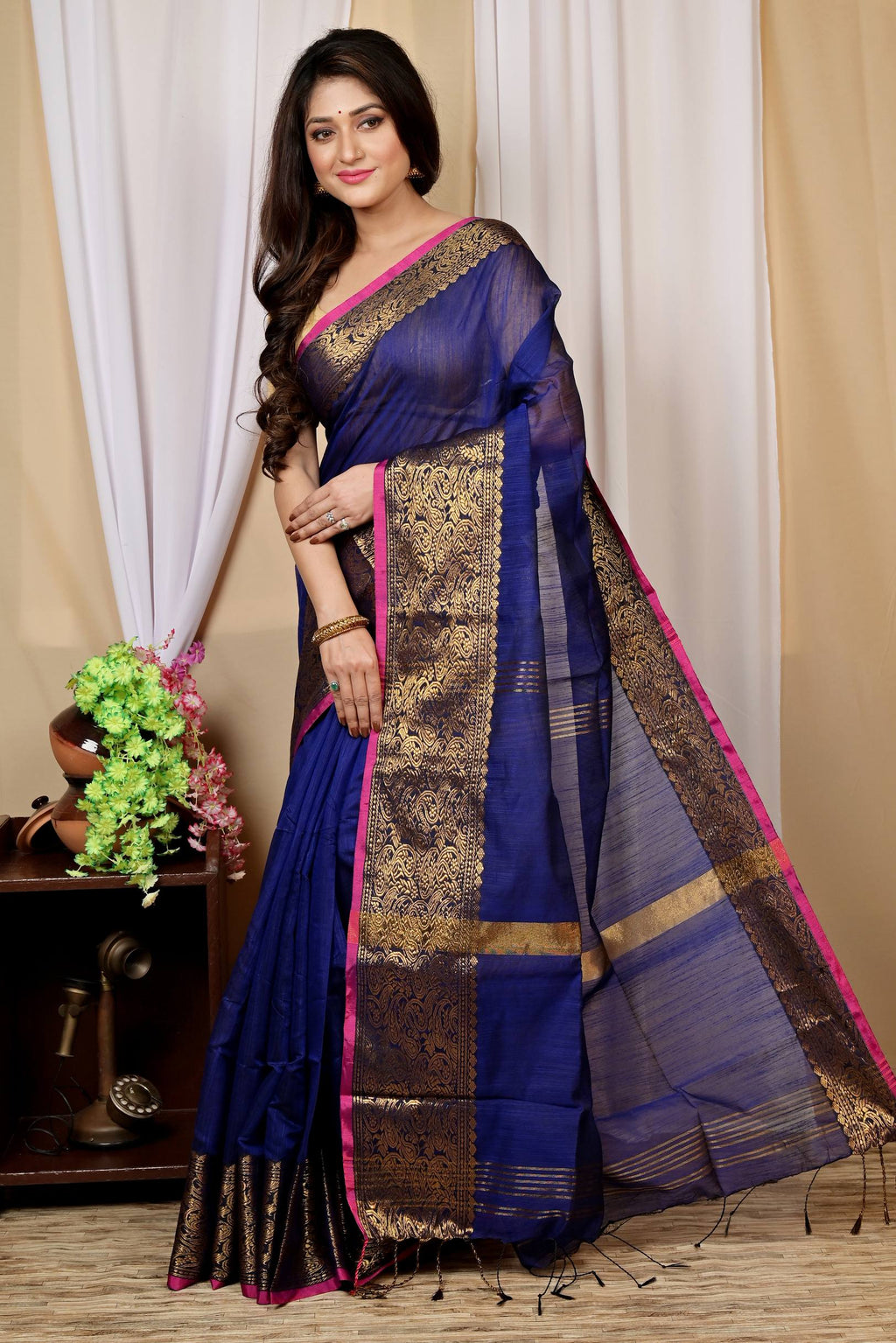 Pure Cotton Handloom Saree