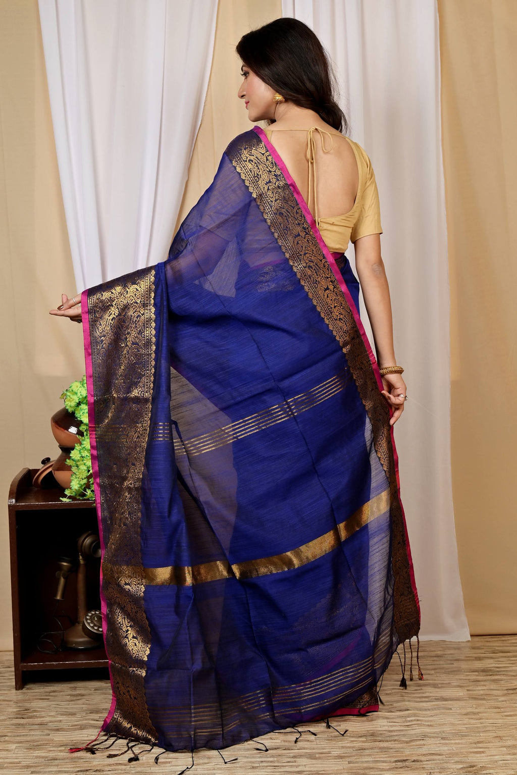 Pure Cotton Handloom Saree