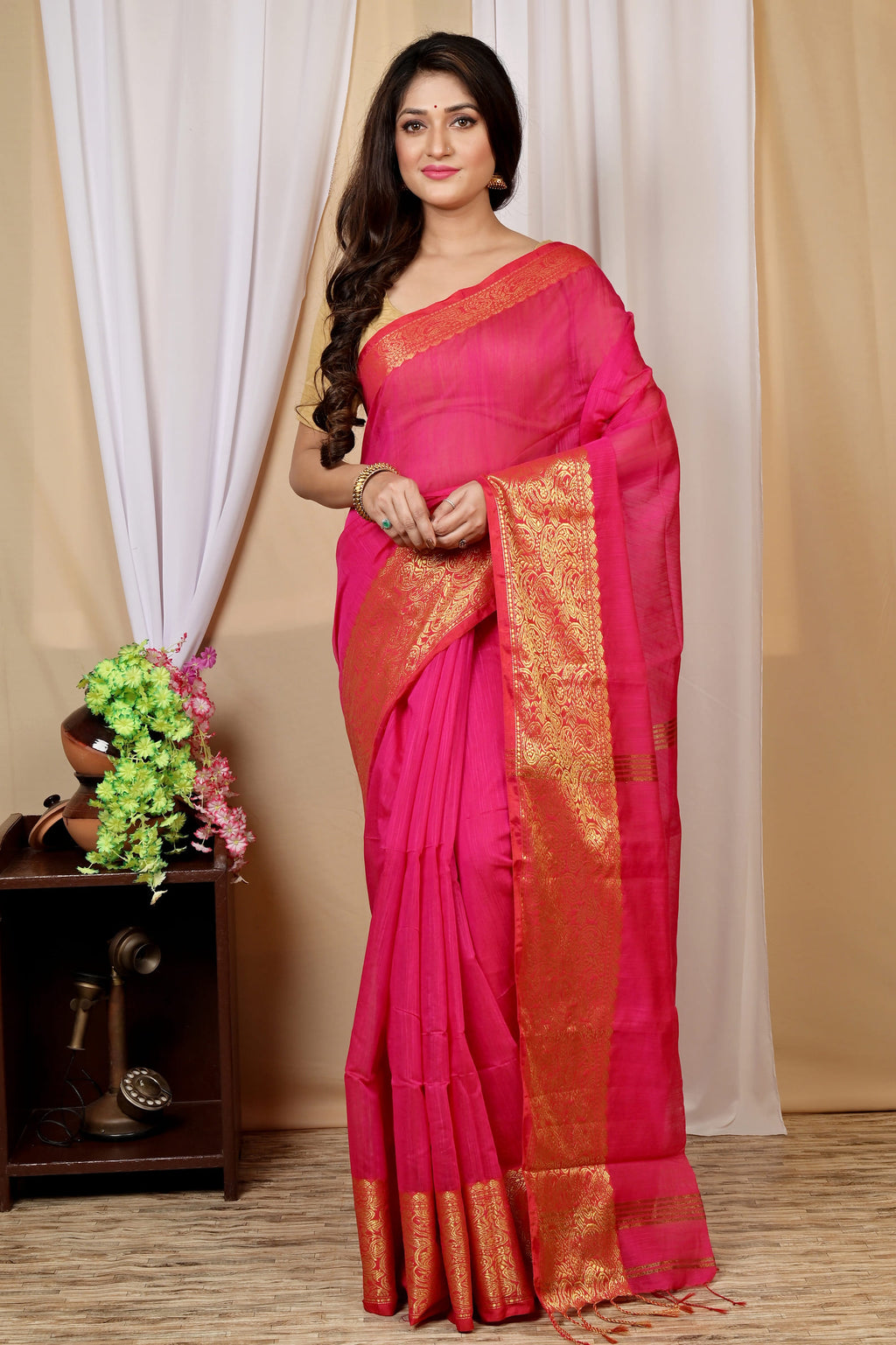 Pure Cotton Handloom Saree