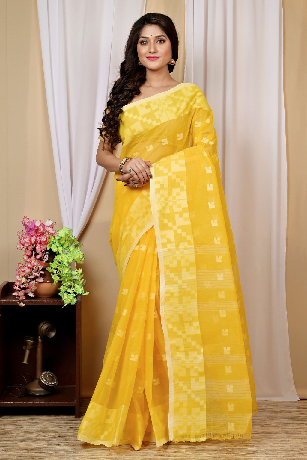 Pure Cotton  Saree