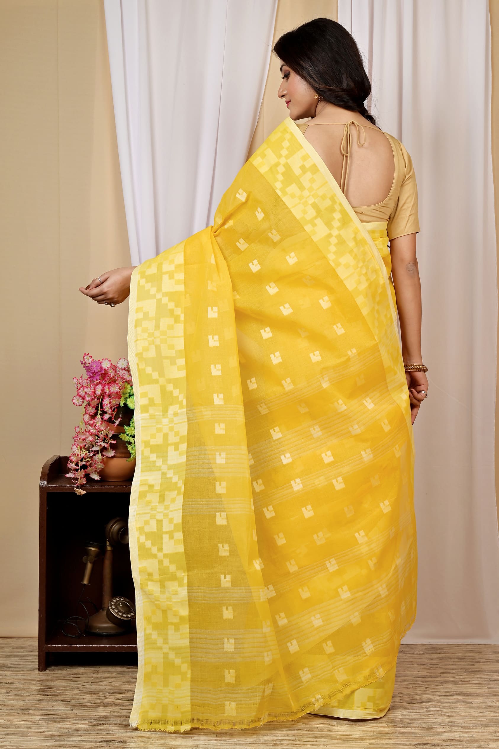 Pure Cotton  Saree