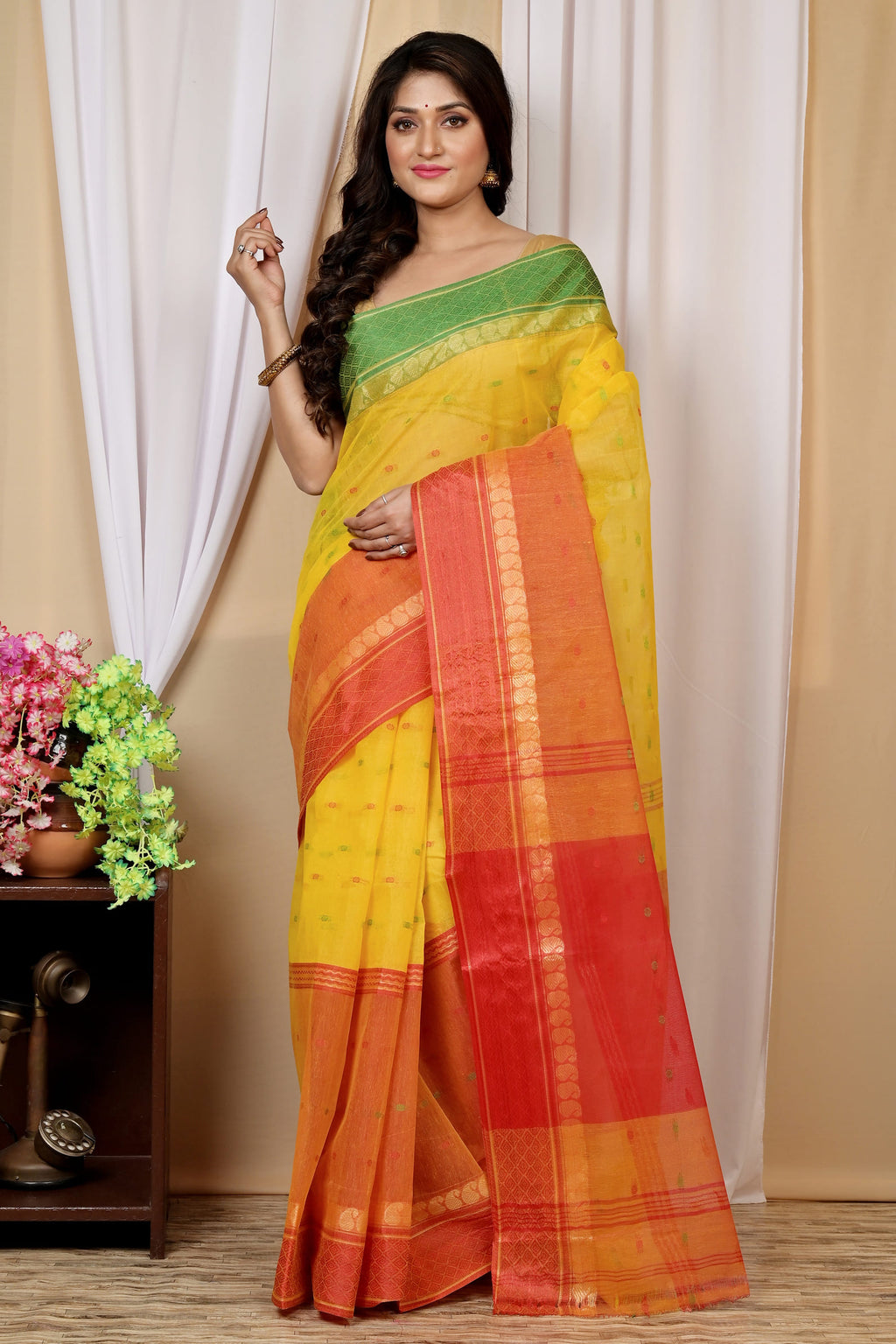 Pure Cotton  Saree