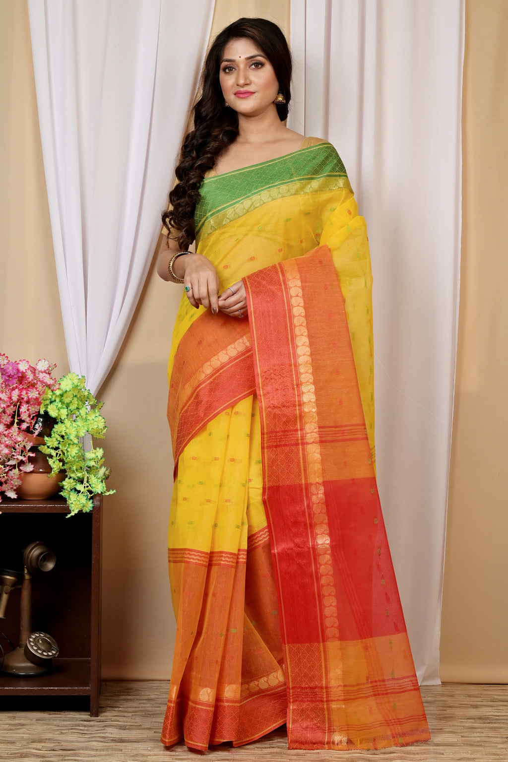 Pure Cotton  Saree