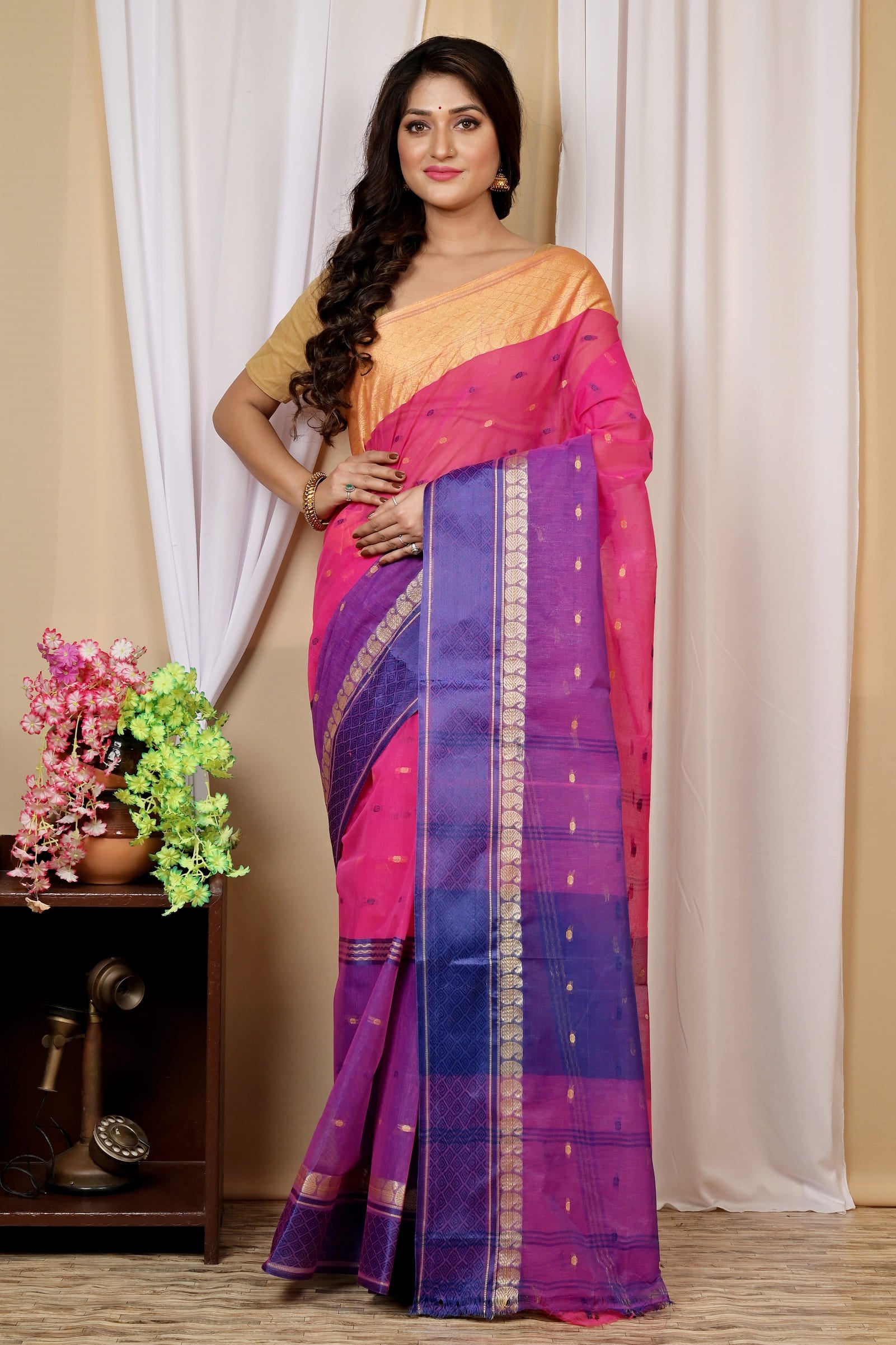 Pure Cotton  Saree