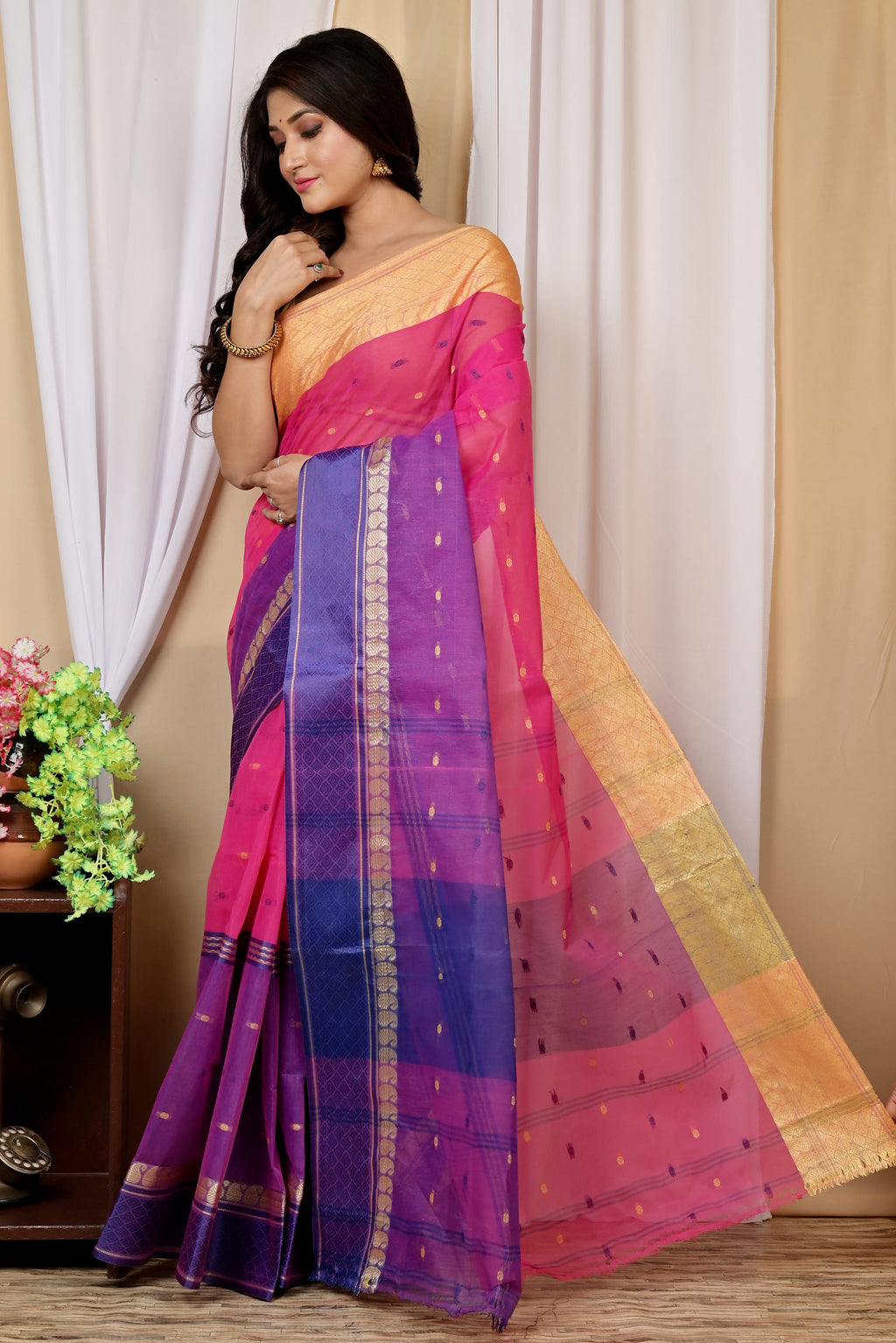 Pure Cotton  Saree