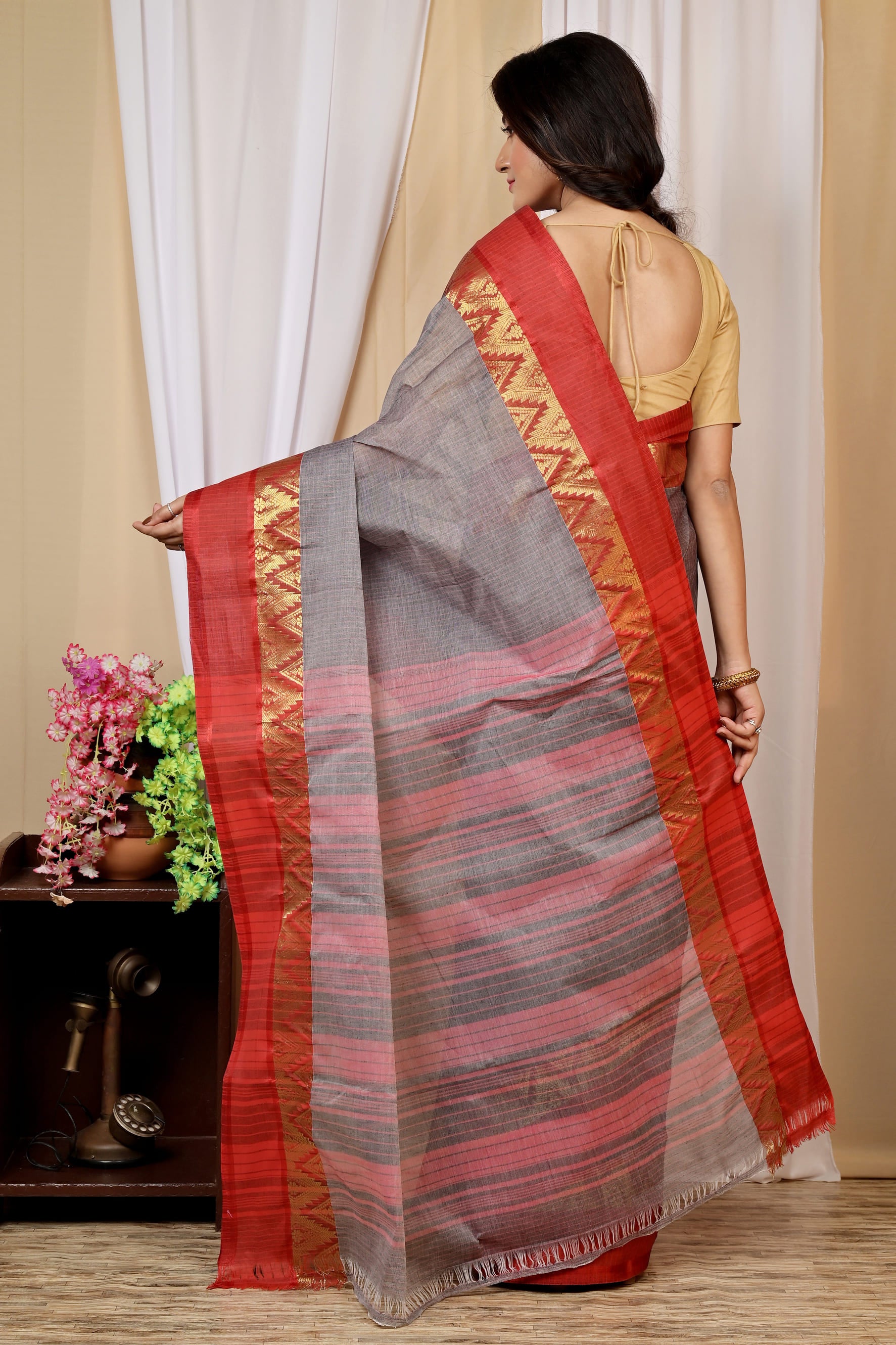 Pure Cotton  Saree