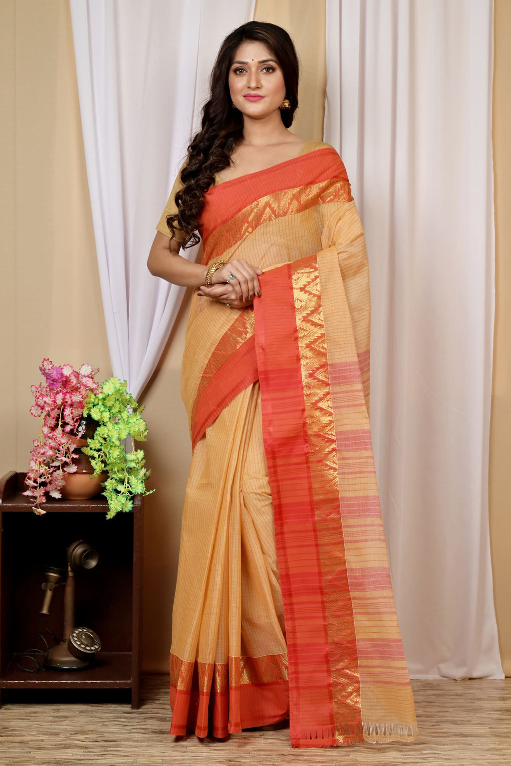 Pure Cotton  Saree (Copy)