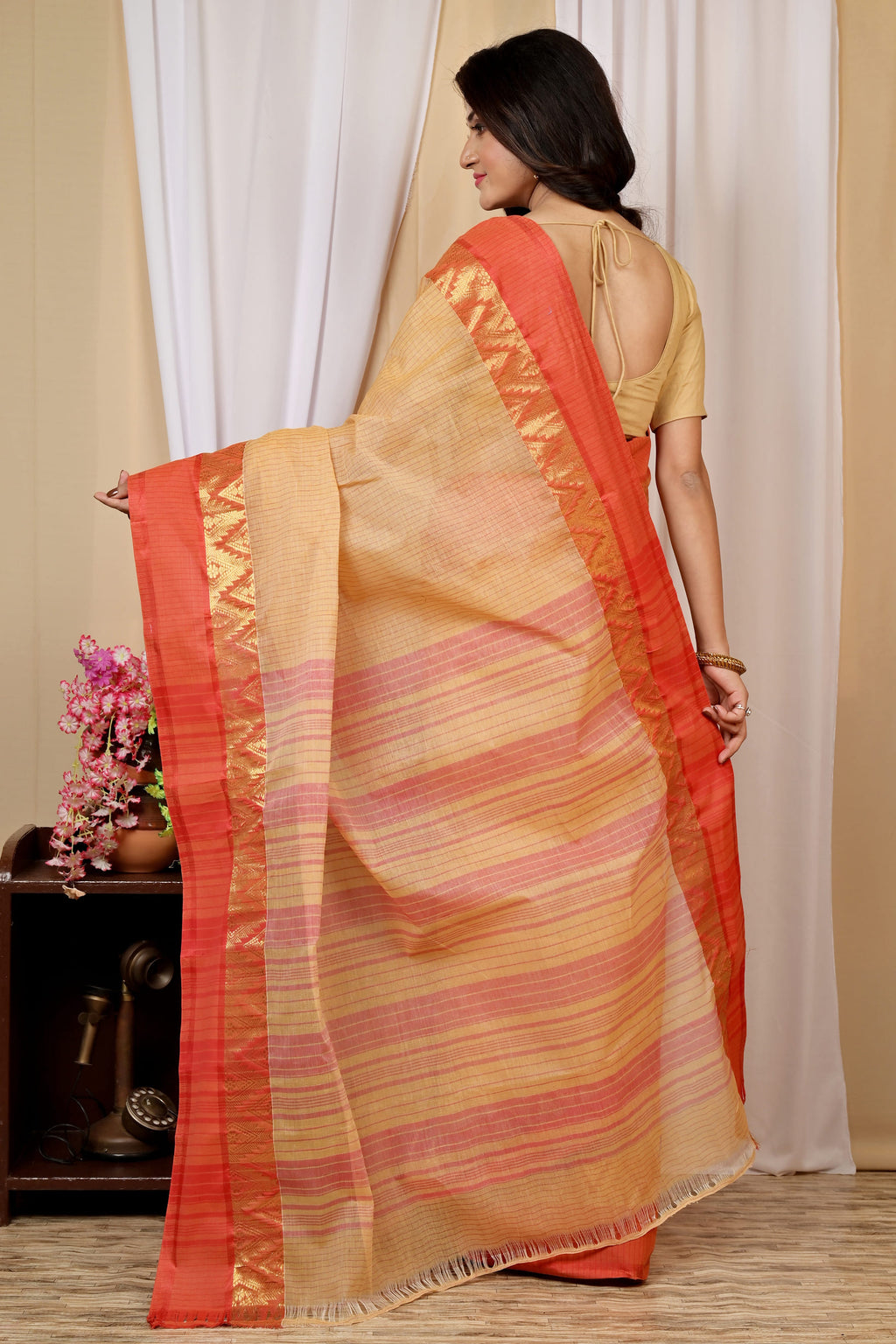 Pure Cotton  Saree (Copy)