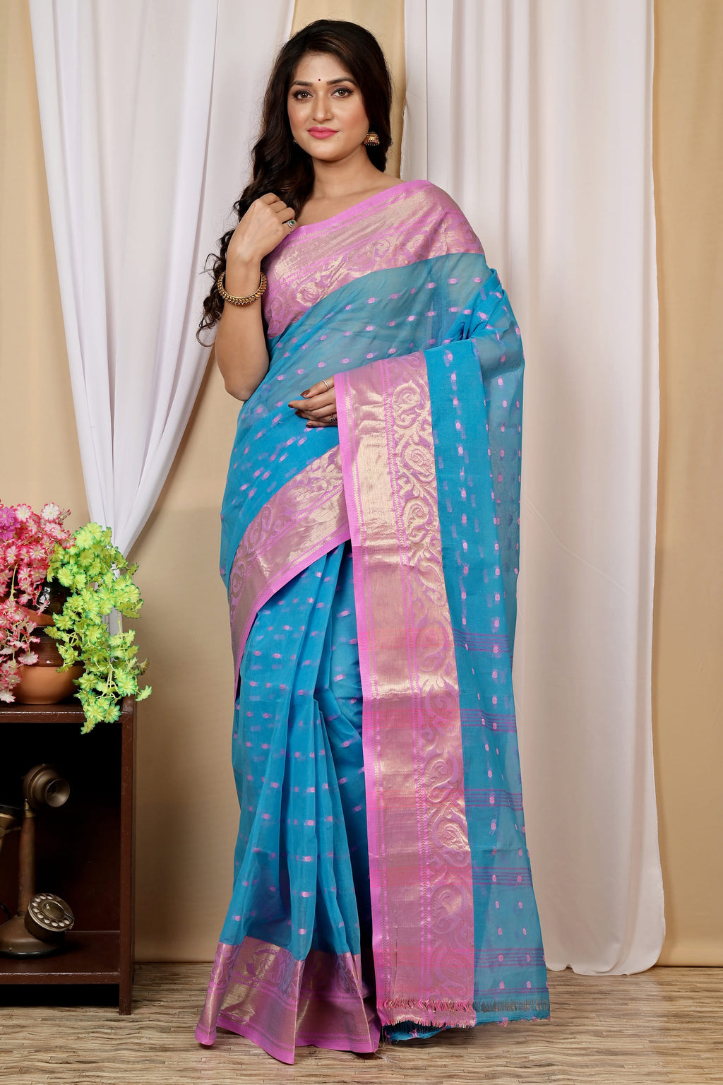 Pure Cotton  Saree
