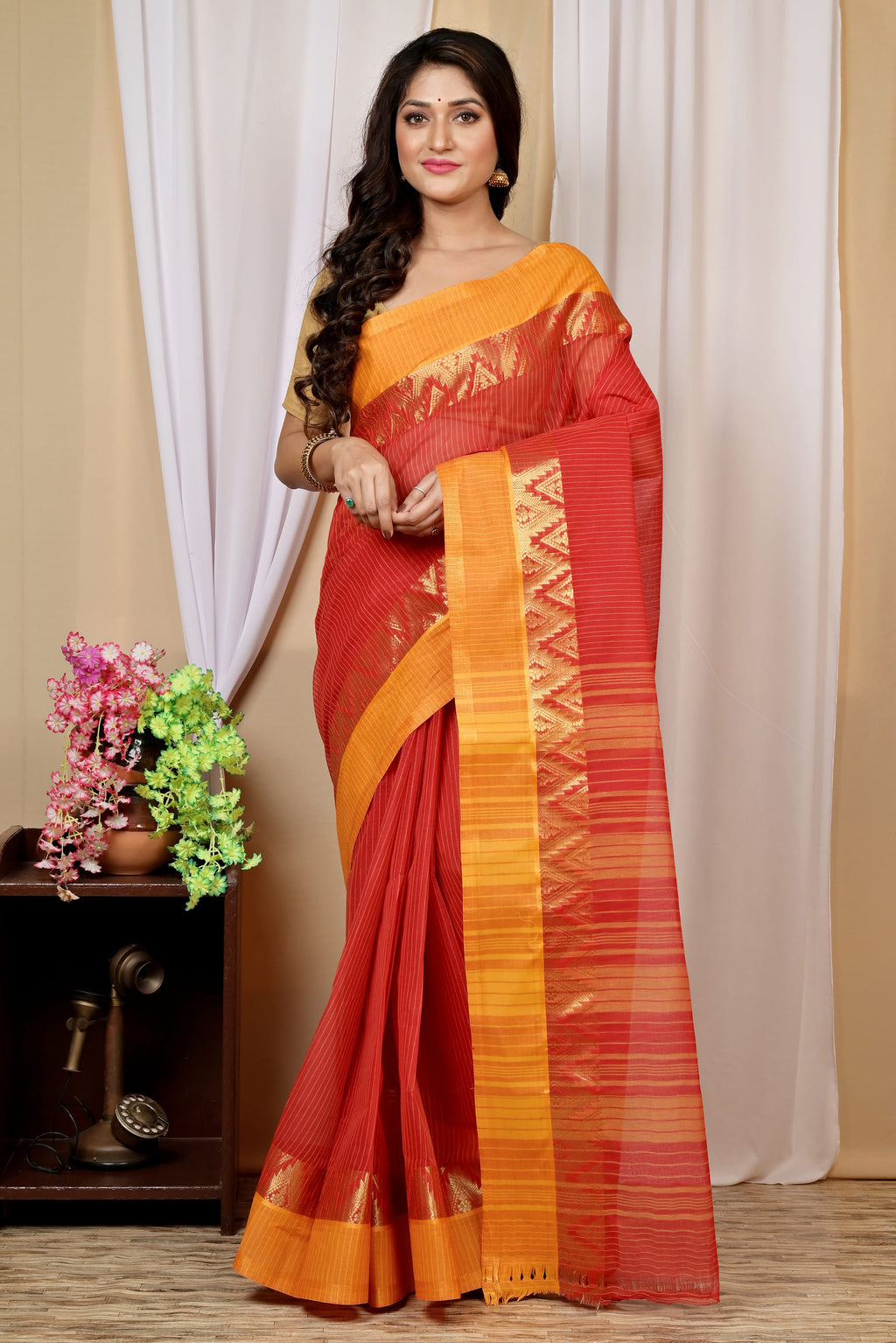 Pure Cotton  Saree
