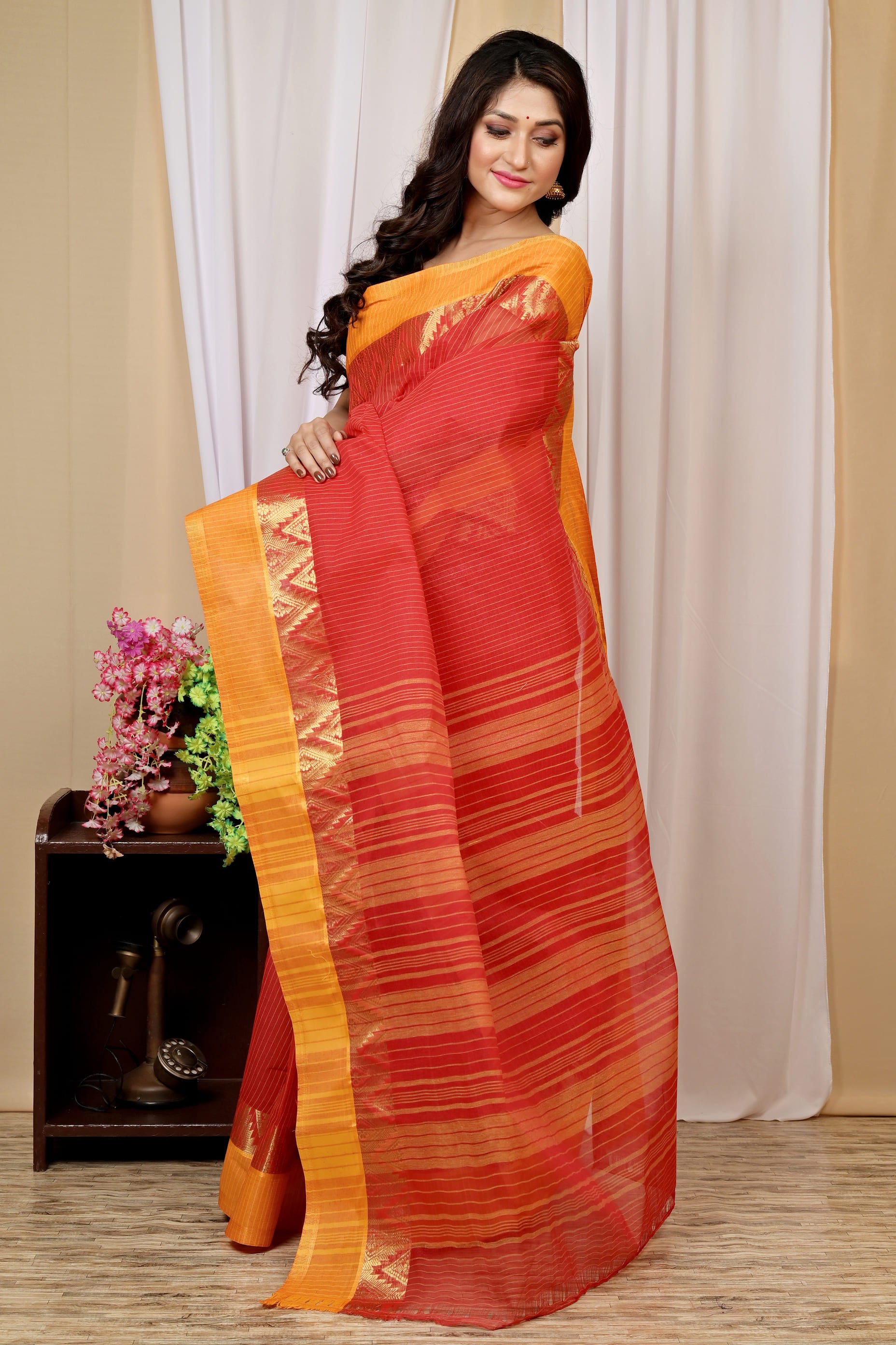 Pure Cotton  Saree