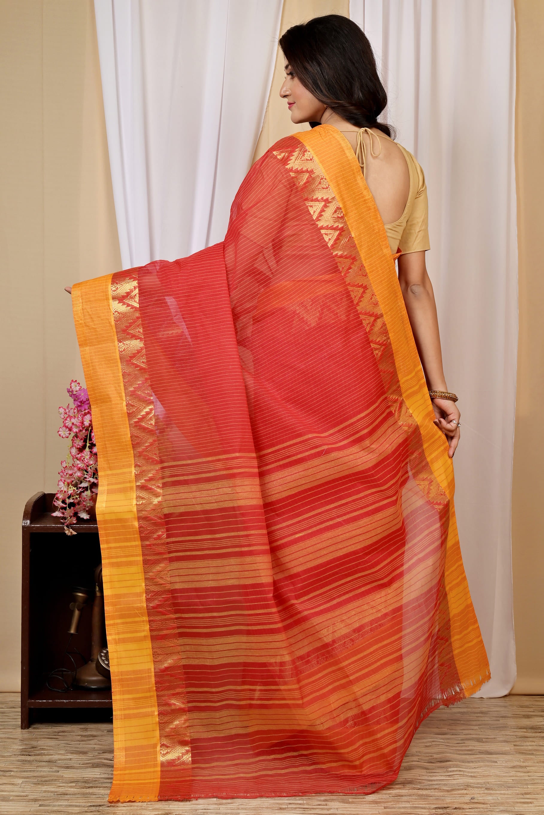 Pure Cotton  Saree