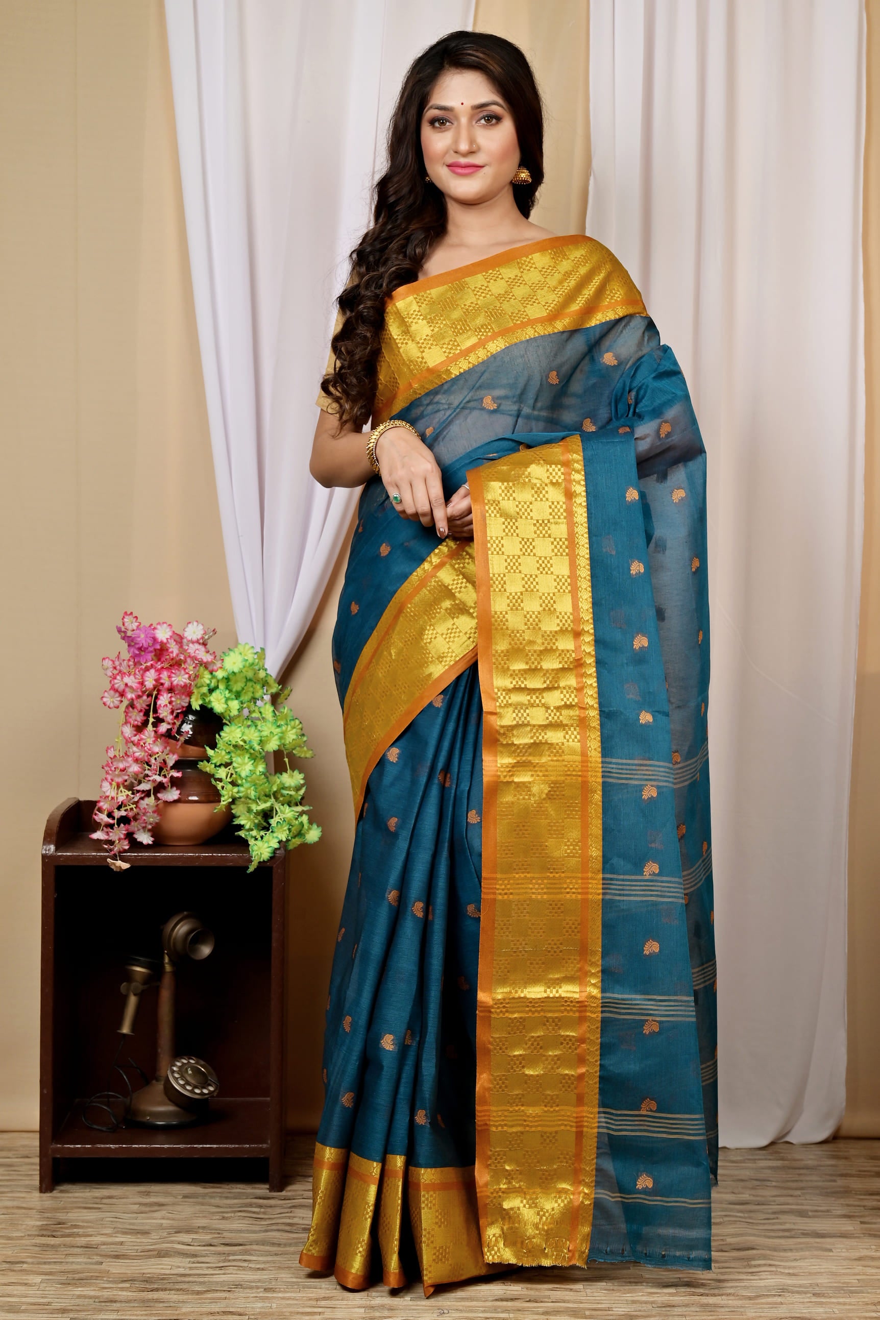 Pure Cotton  Saree