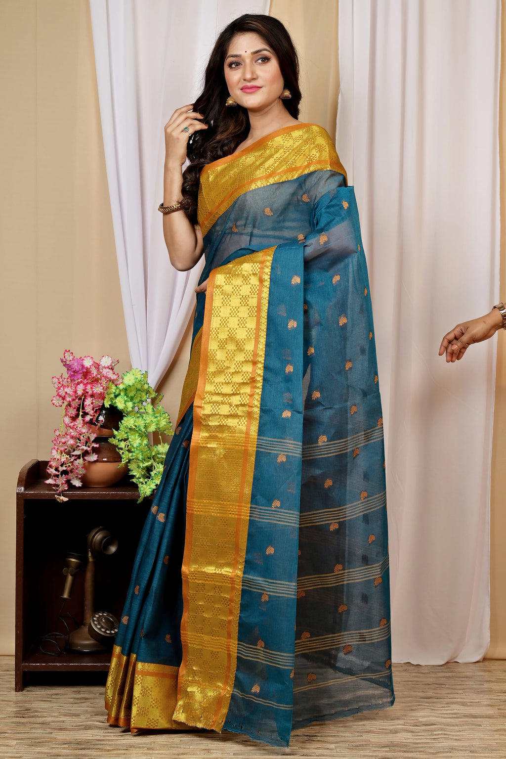 Pure Cotton  Saree
