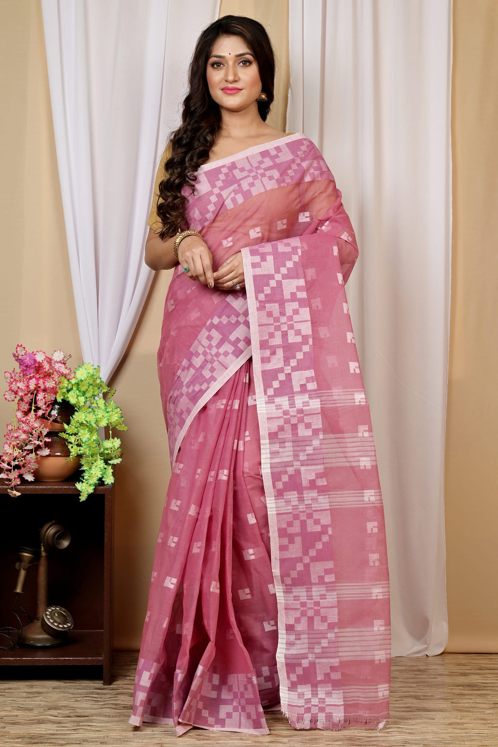 Pure Cotton  Saree