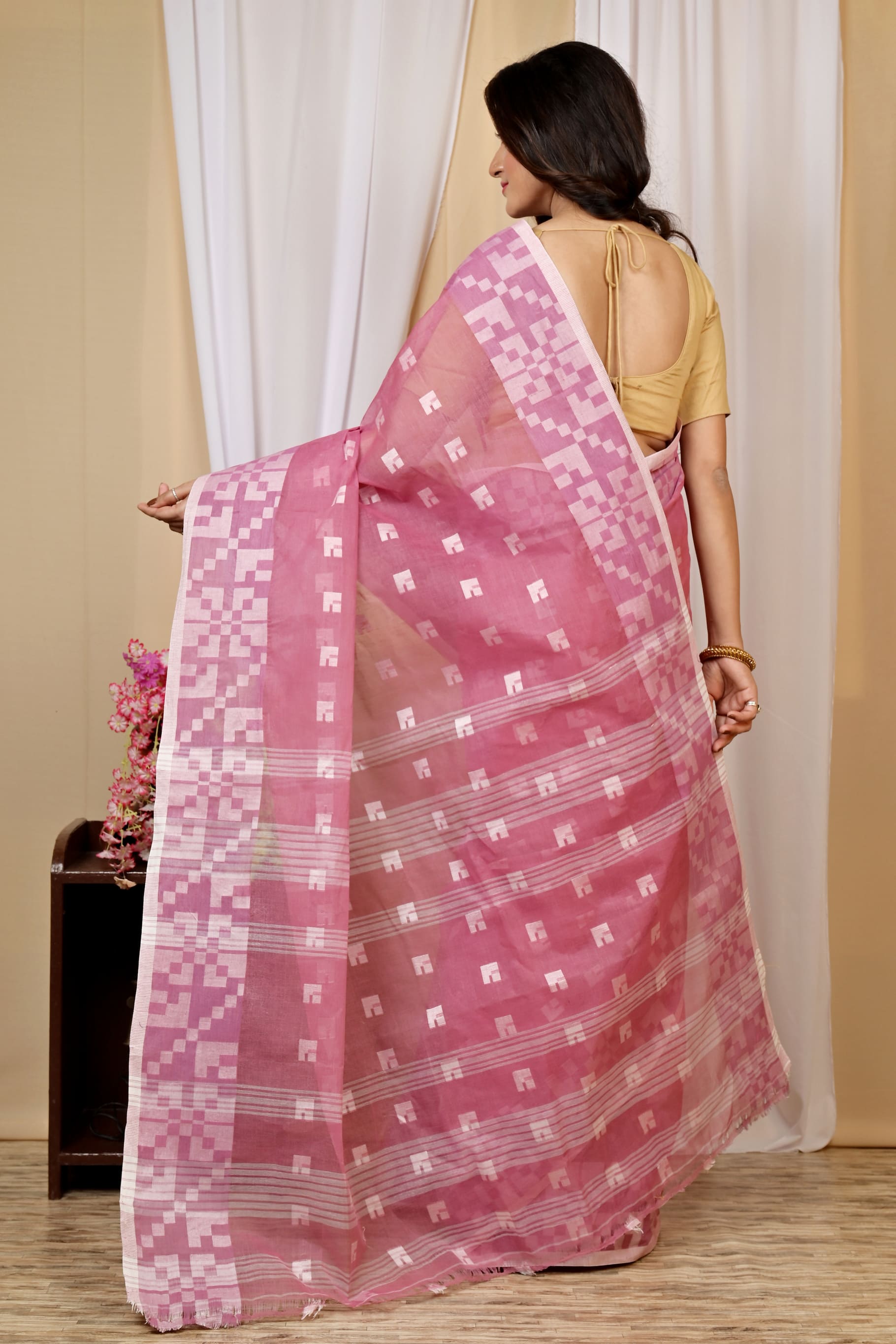 Pure Cotton  Saree