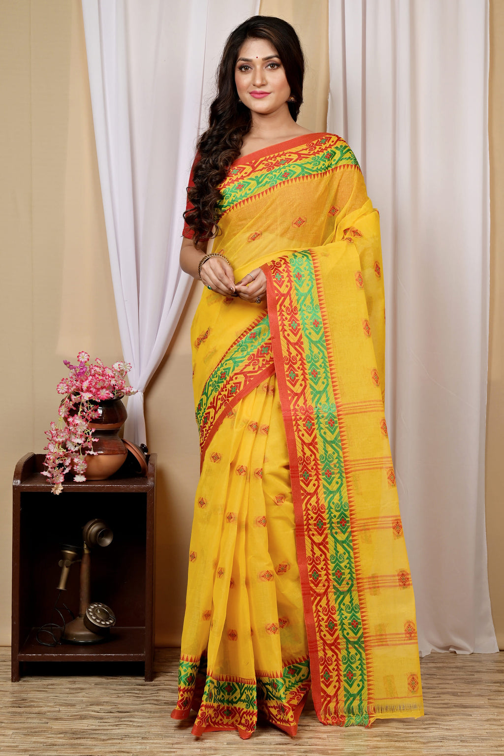 Pure Cotton  Saree