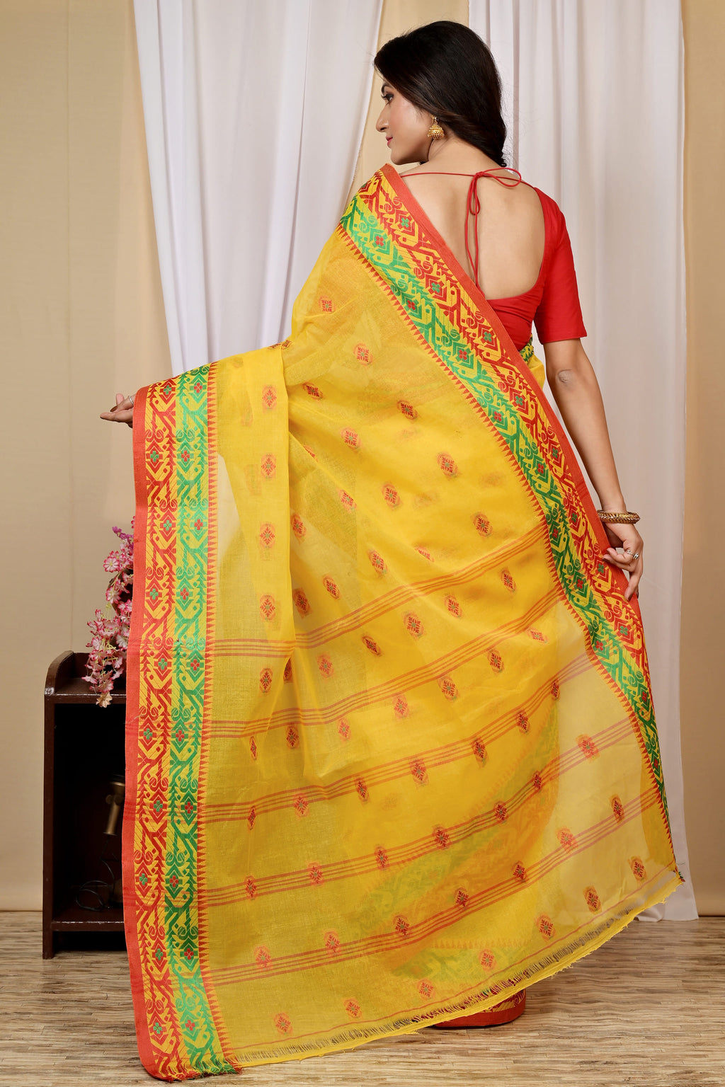 Pure Cotton  Saree