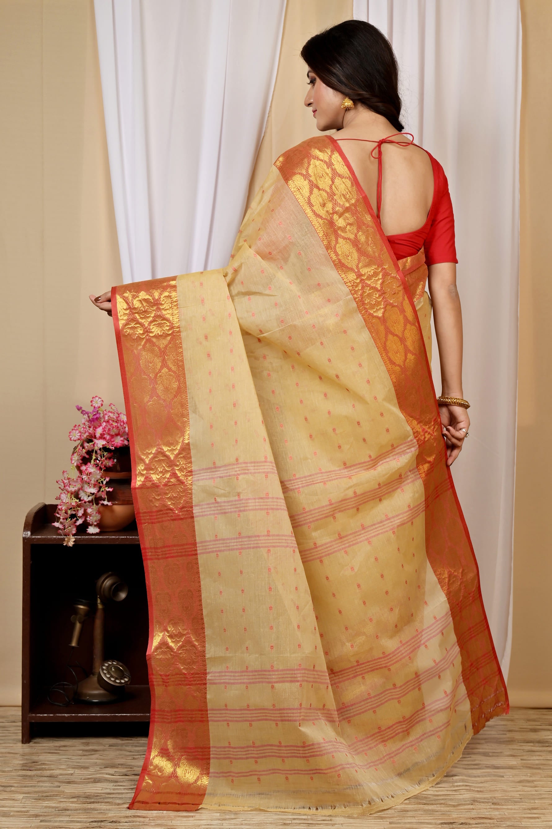 Pure Cotton  Saree