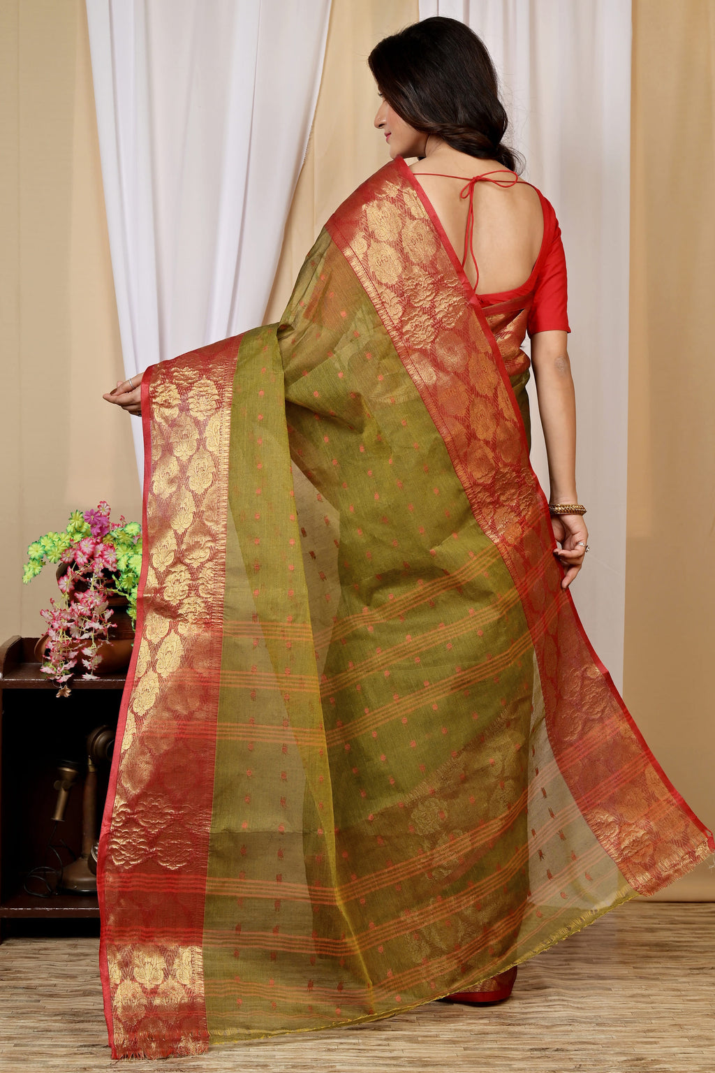 Pure Cotton  Saree