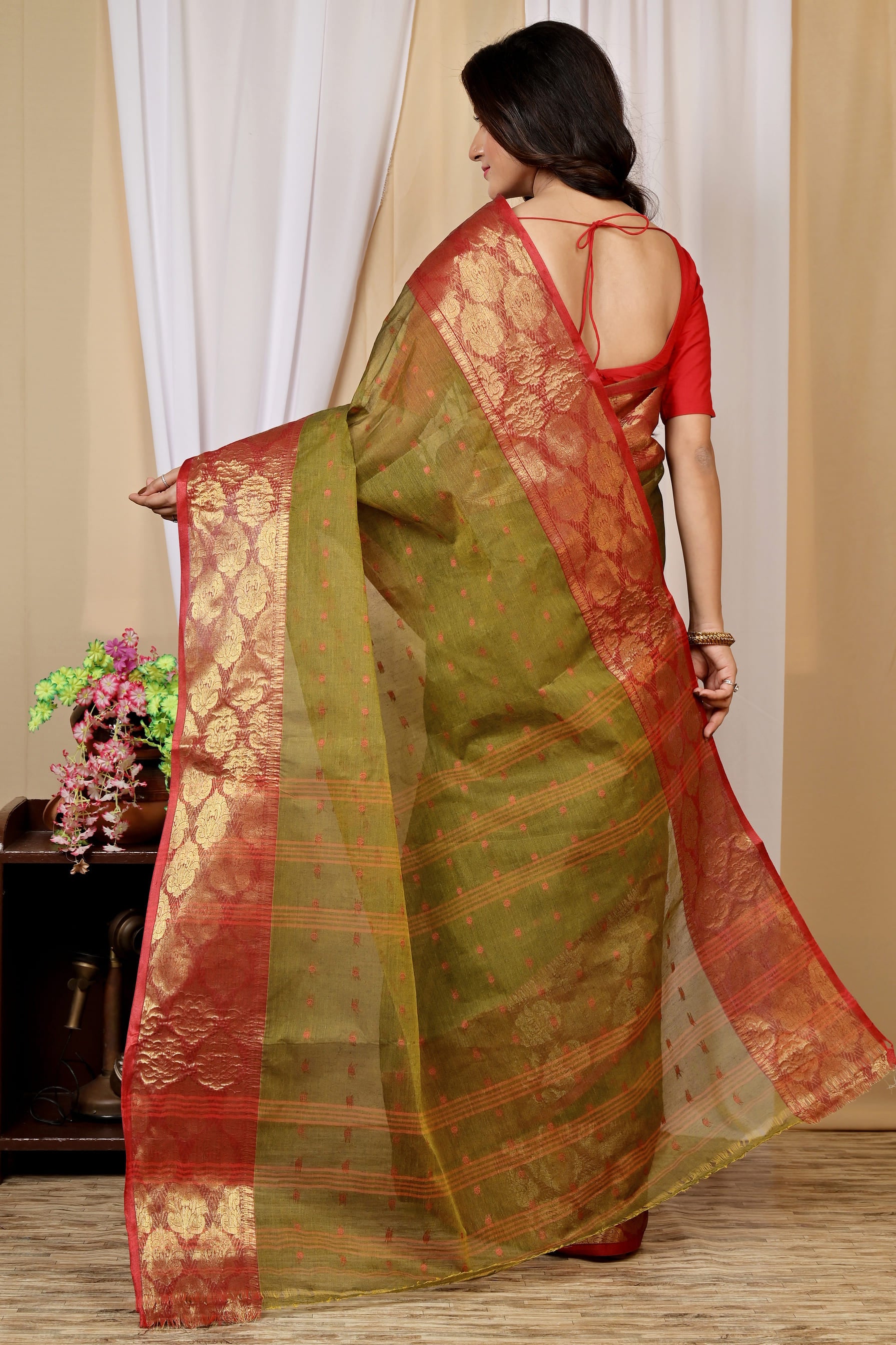 Pure Cotton  Saree