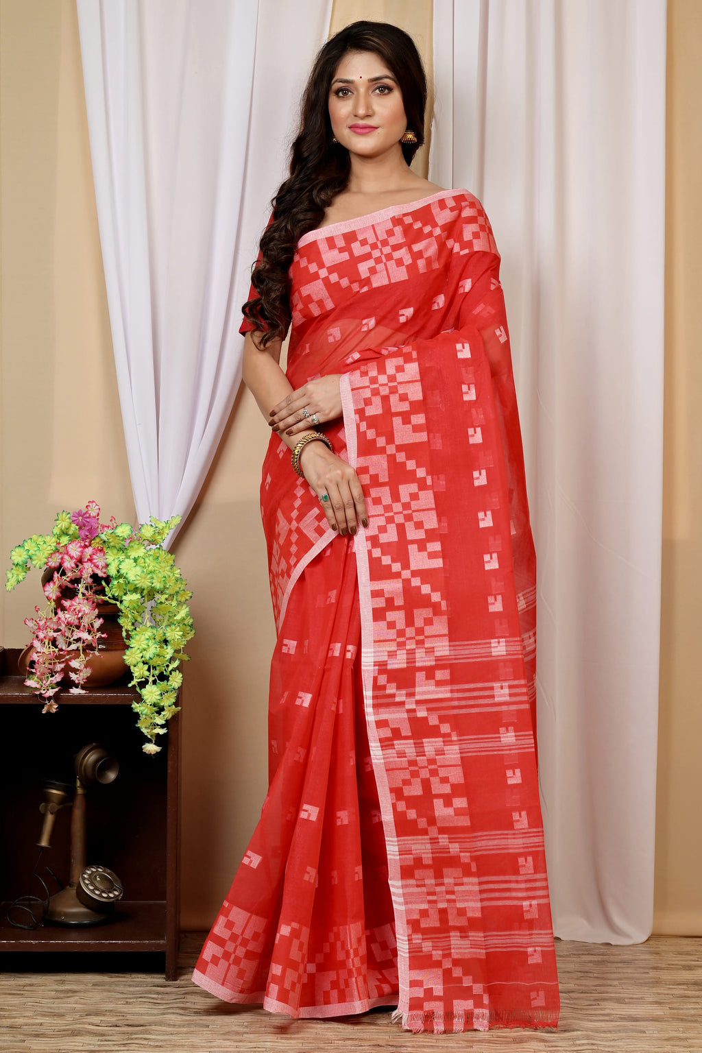 Pure Cotton  Saree