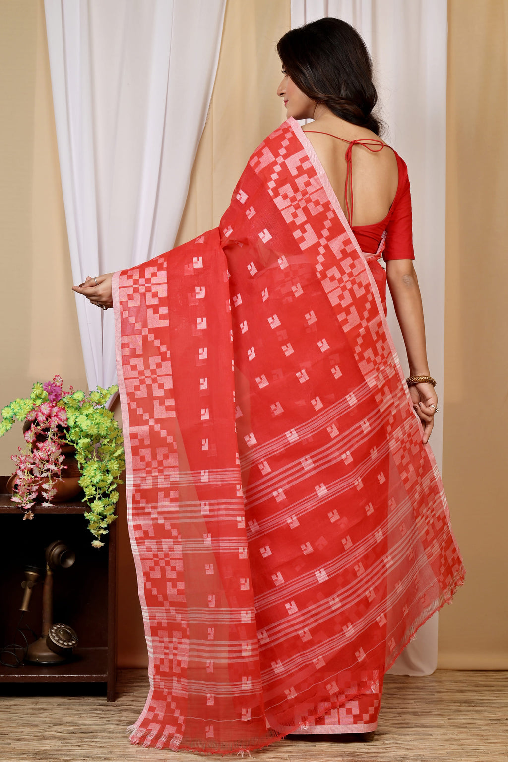 Pure Cotton  Saree