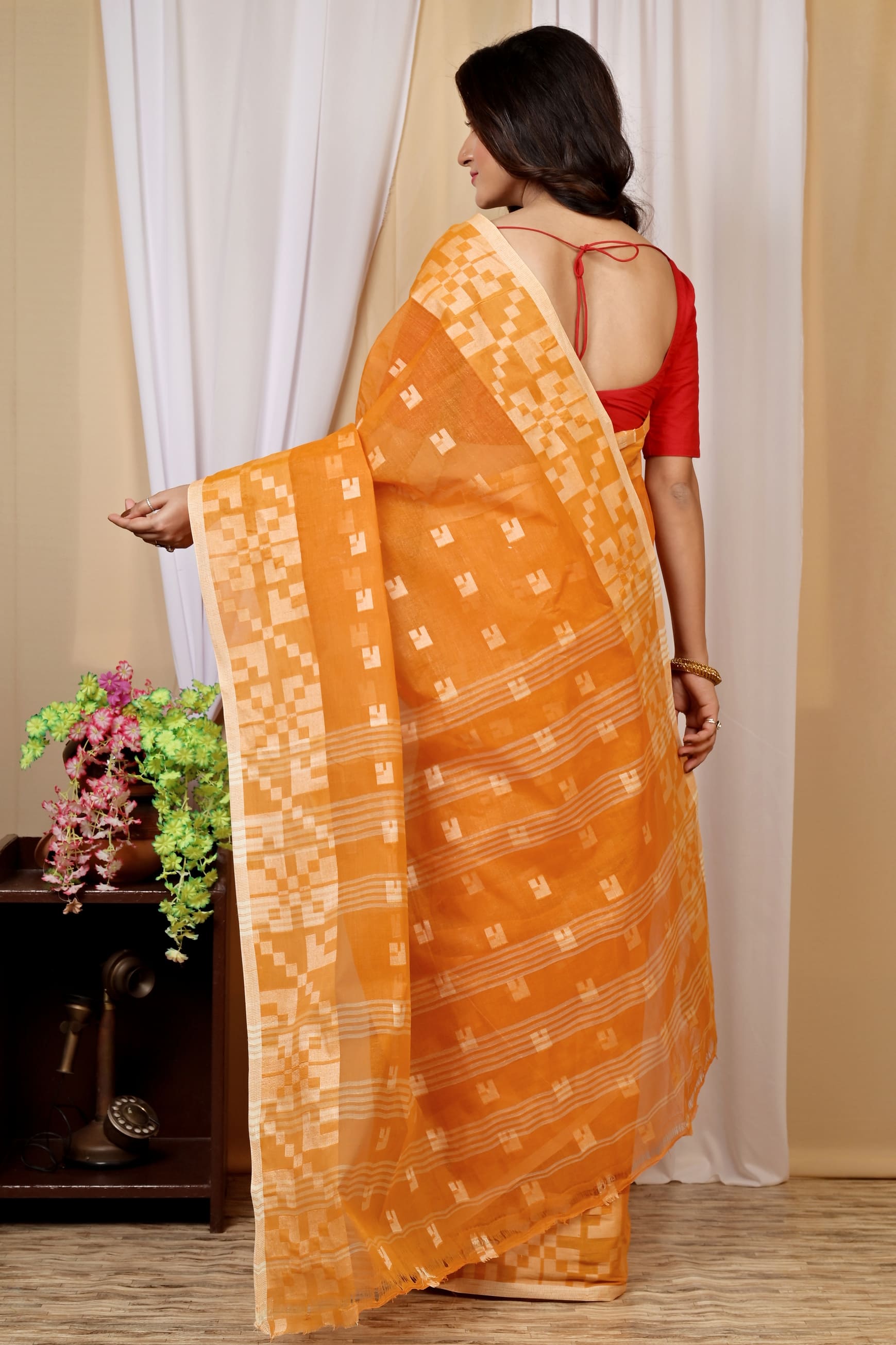 Pure Cotton  Saree