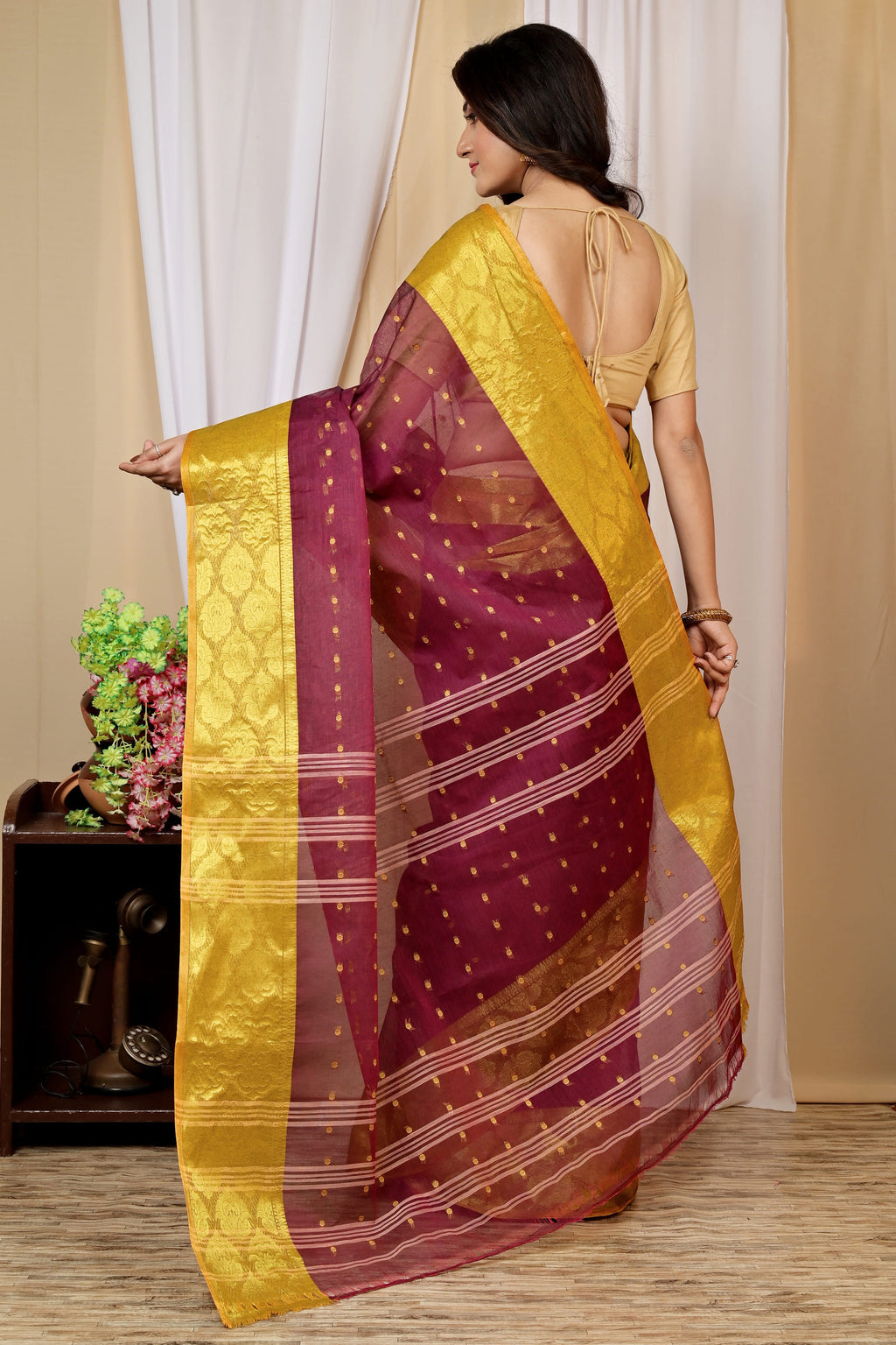 Pure Cotton  Saree