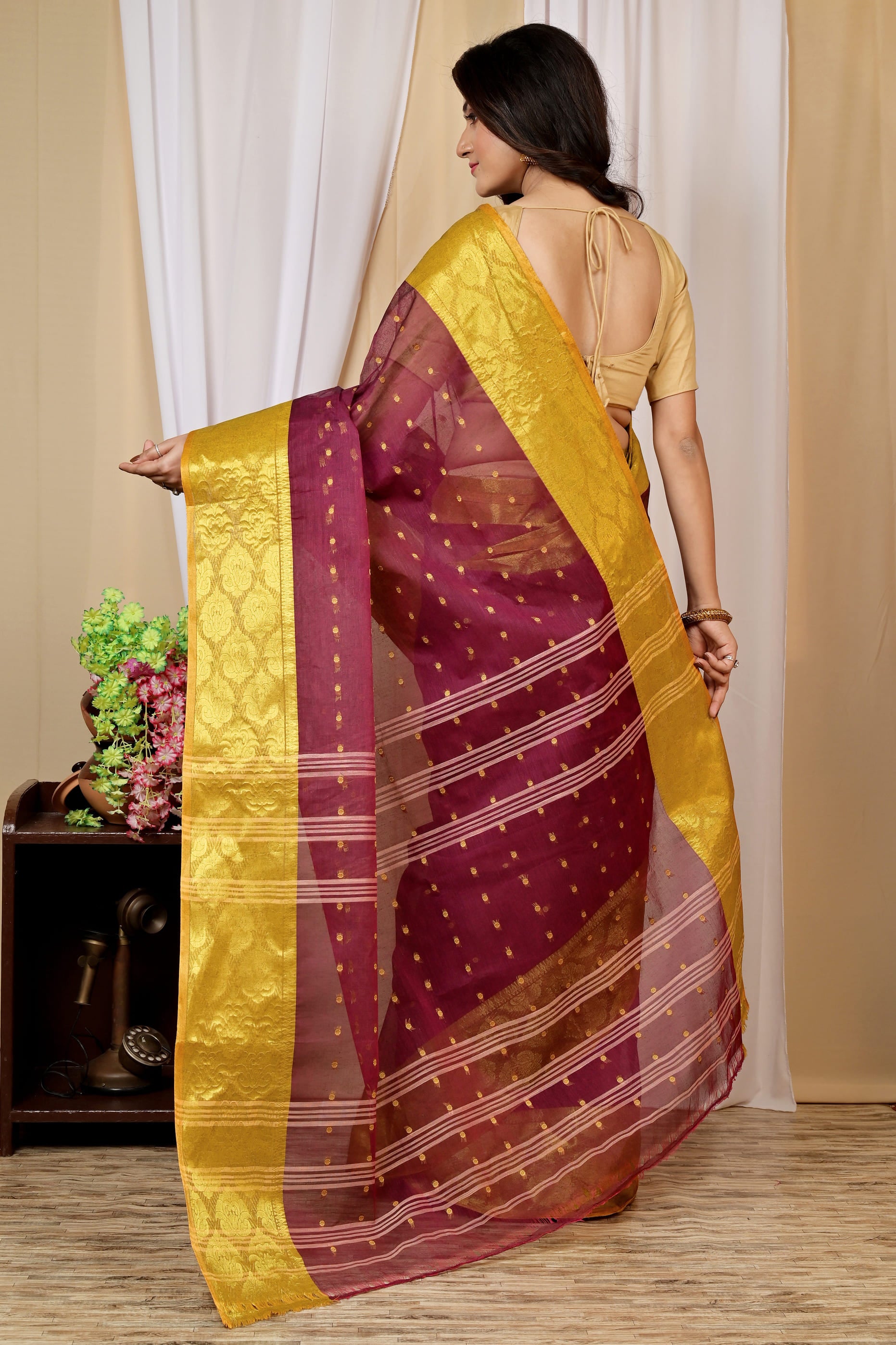 Pure Cotton  Saree