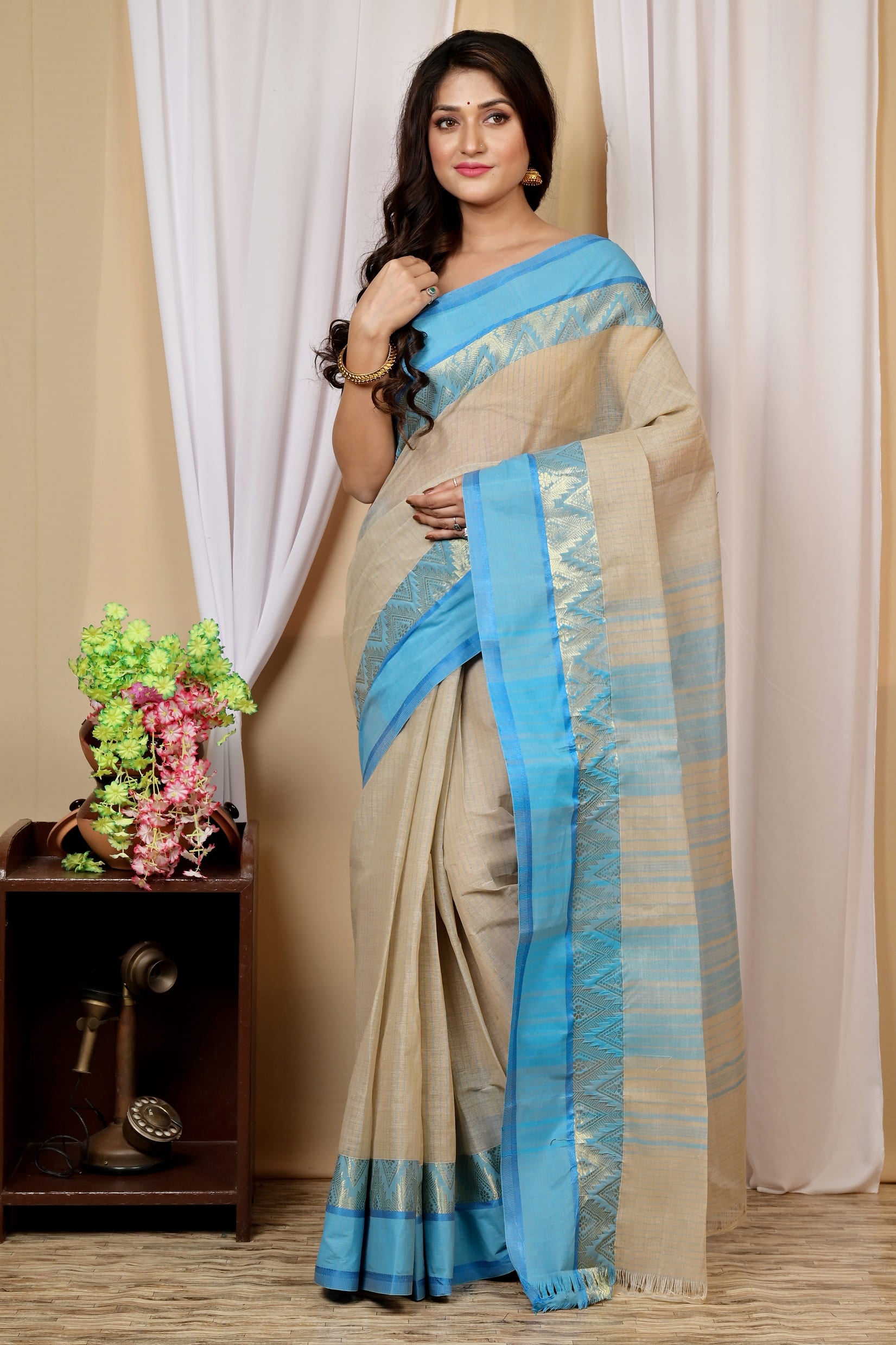 Pure Cotton  Saree