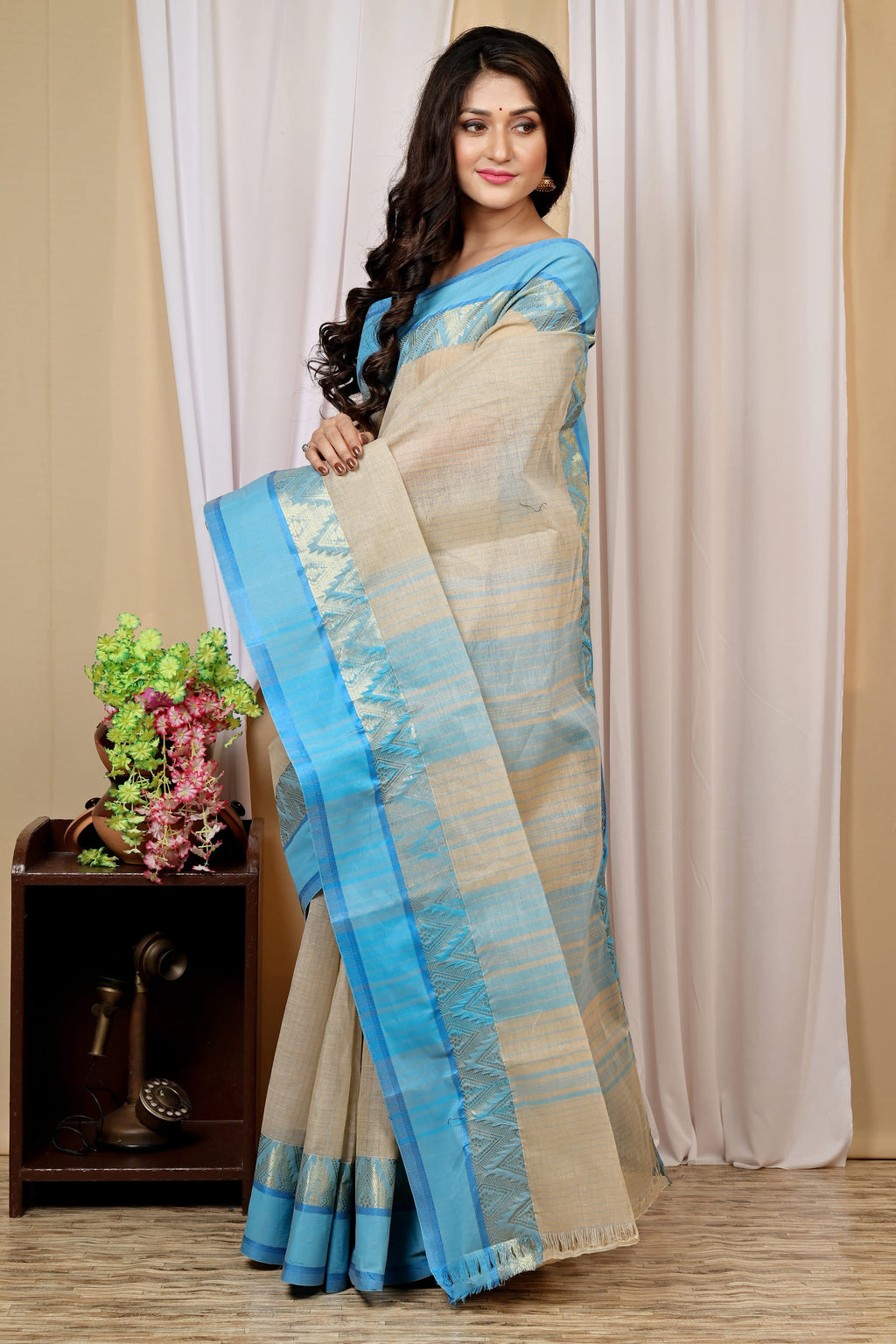 Pure Cotton  Saree
