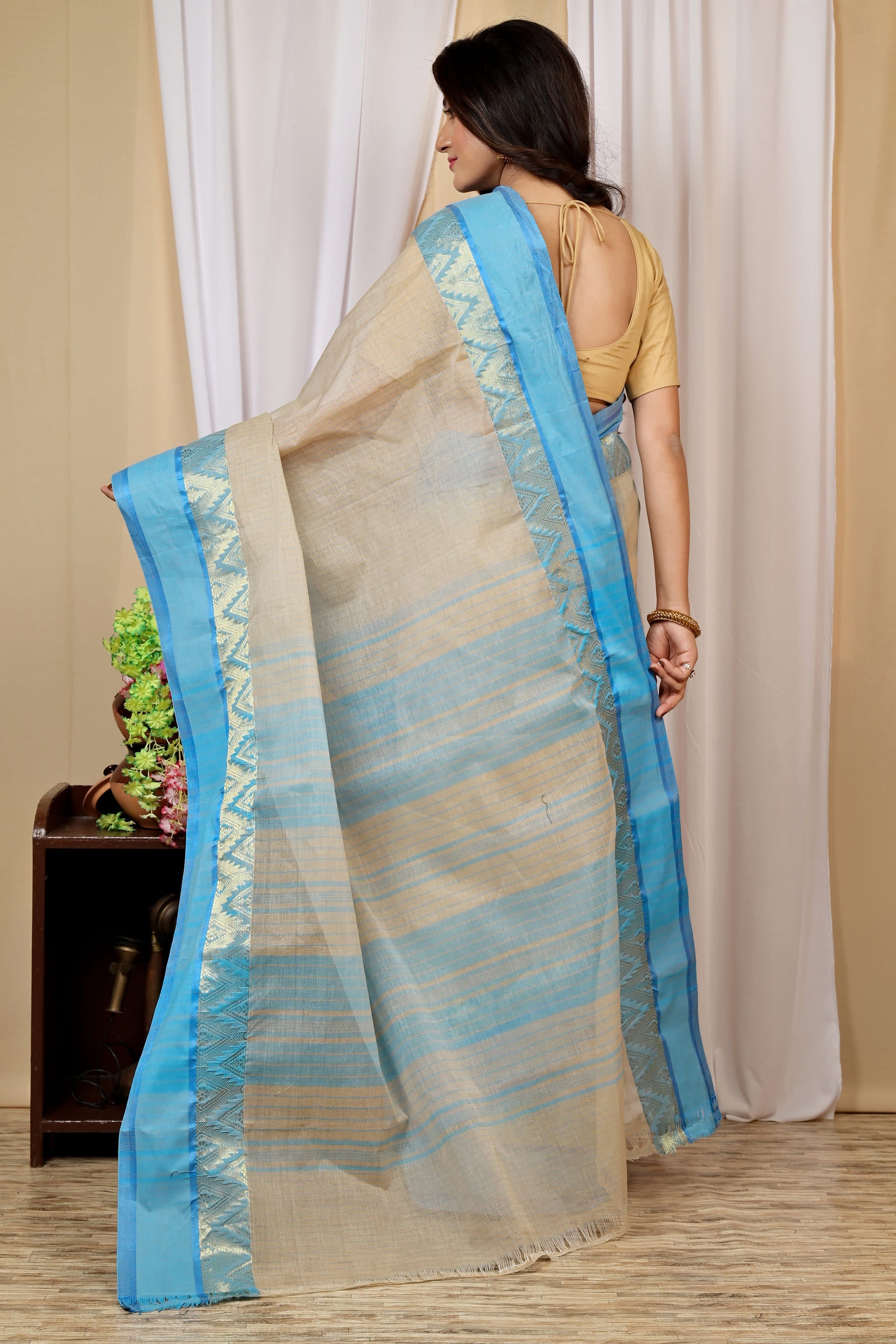 Pure Cotton  Saree