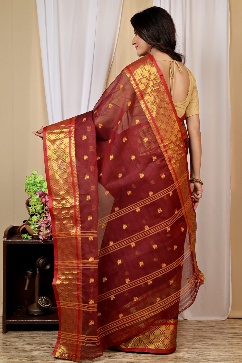 Pure Cotton  Saree