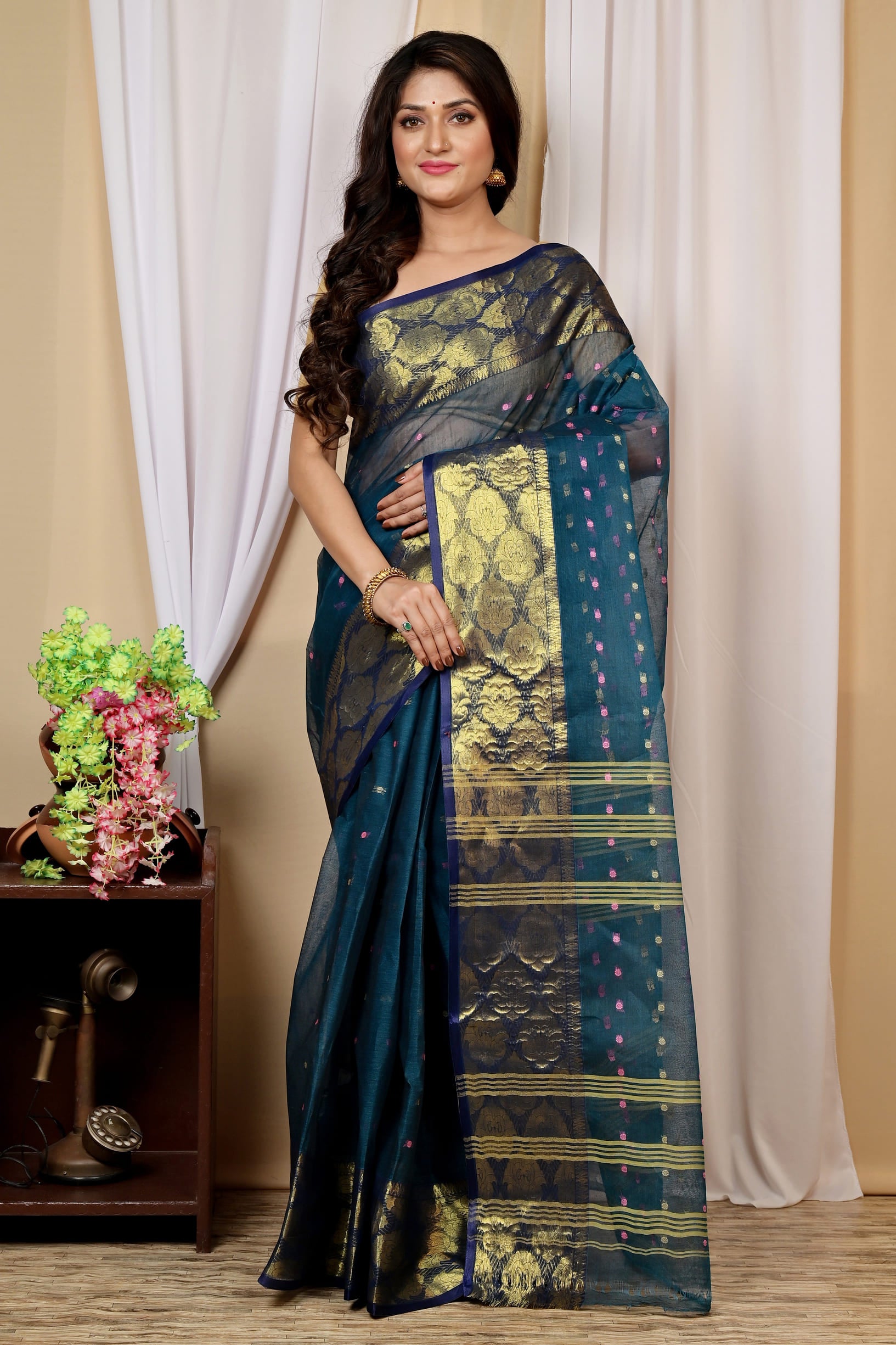 Pure Cotton  Saree
