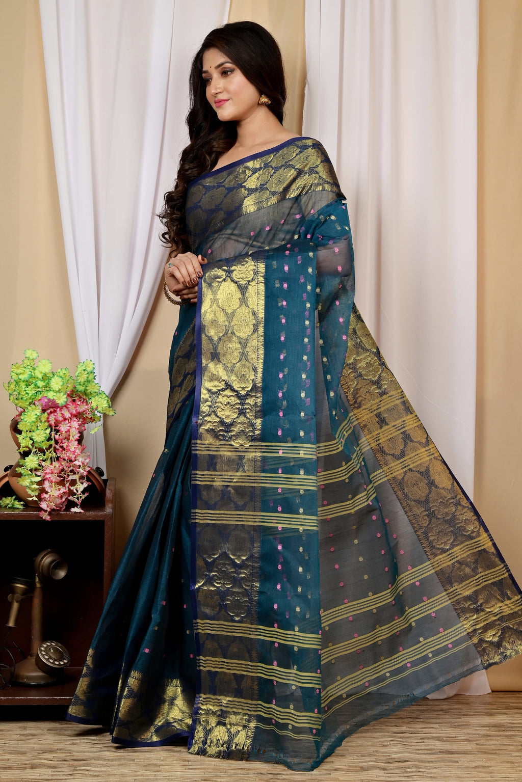 Pure Cotton  Saree