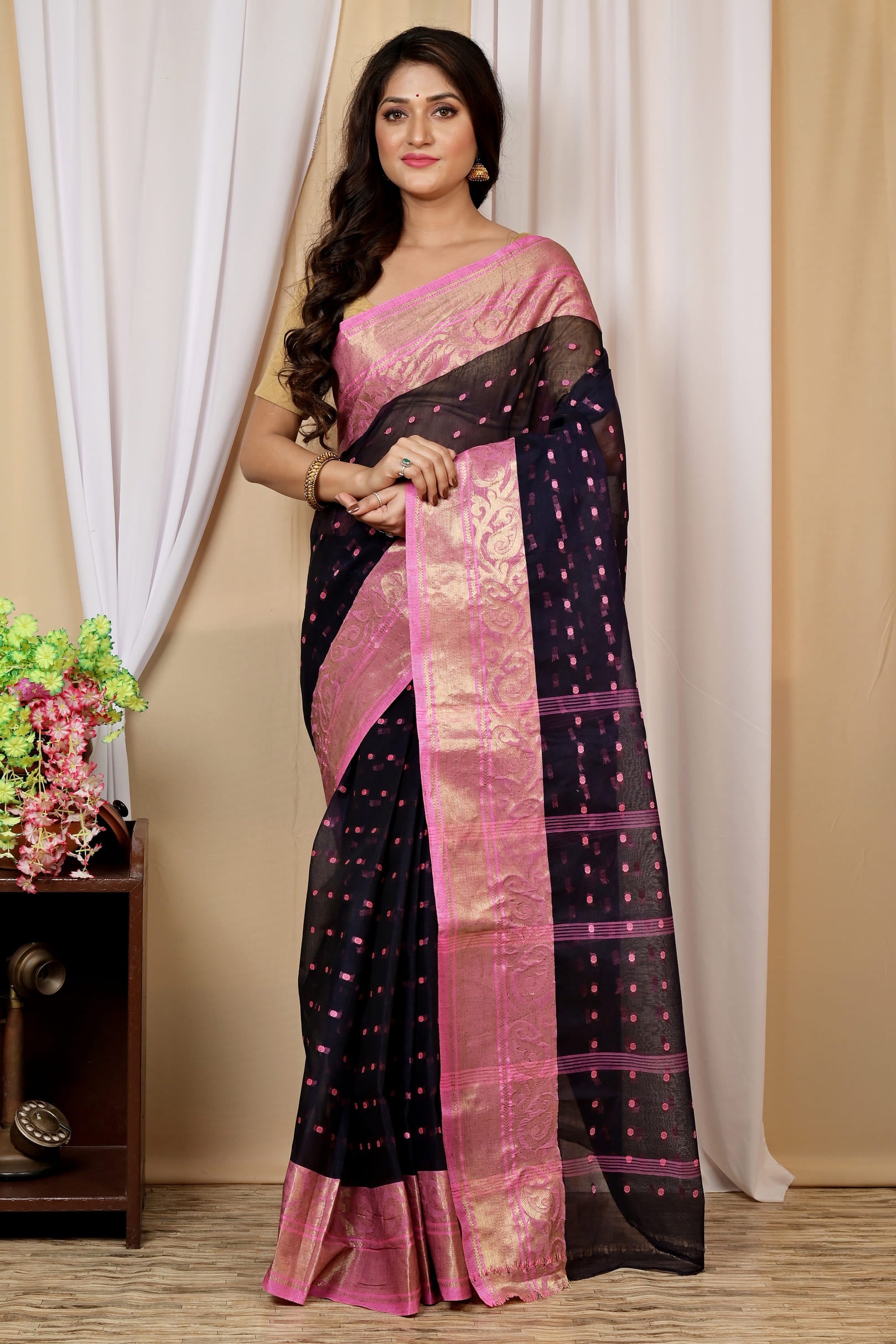 Pure Cotton  Saree