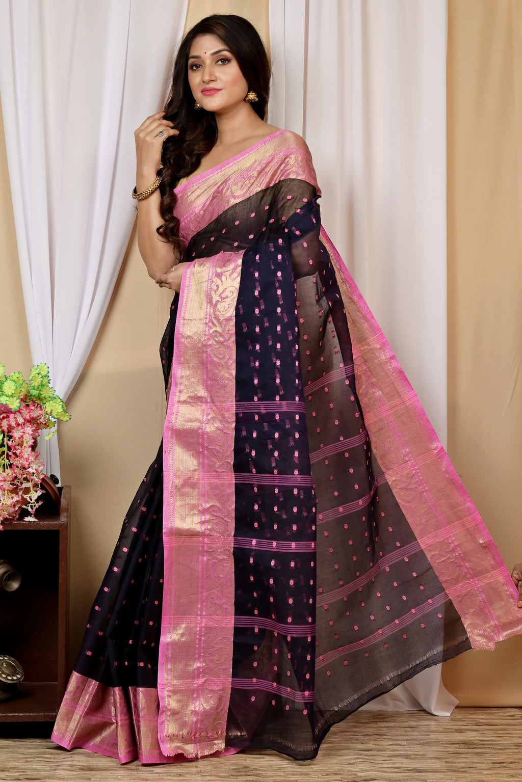 Pure Cotton  Saree