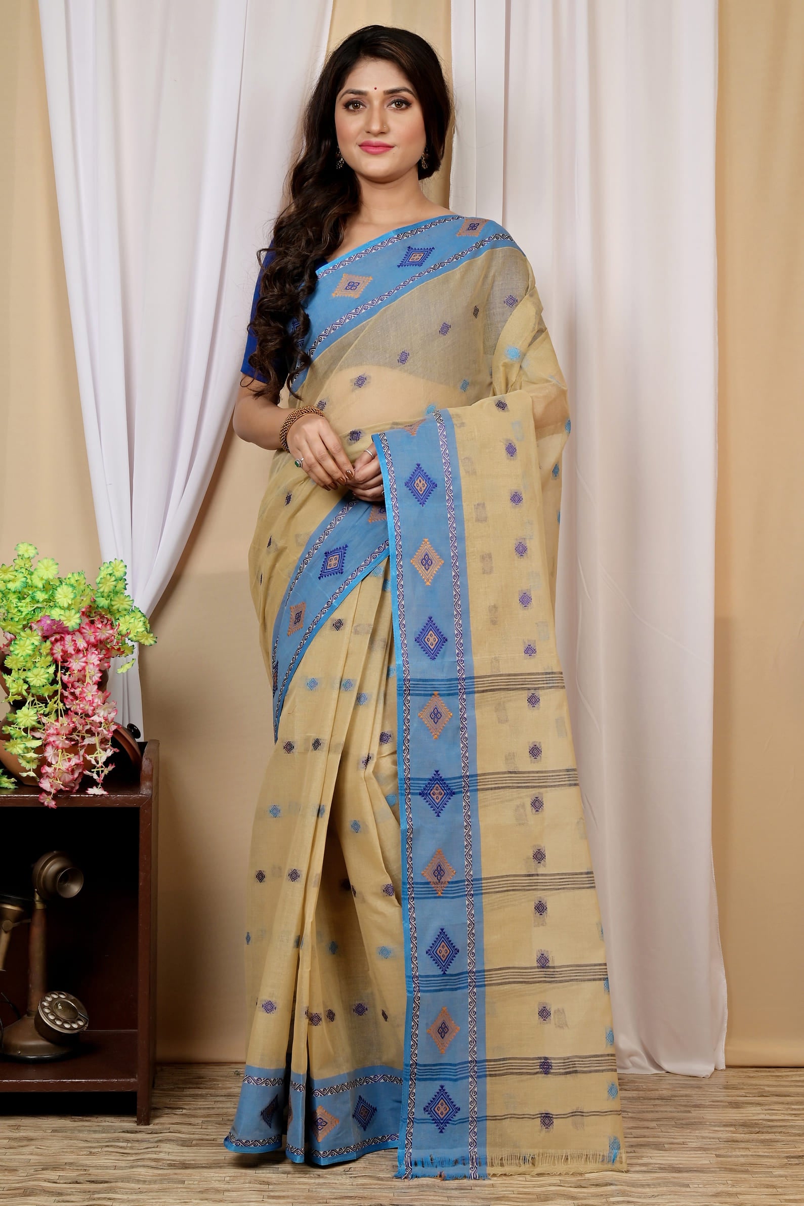 Pure Cotton  Saree