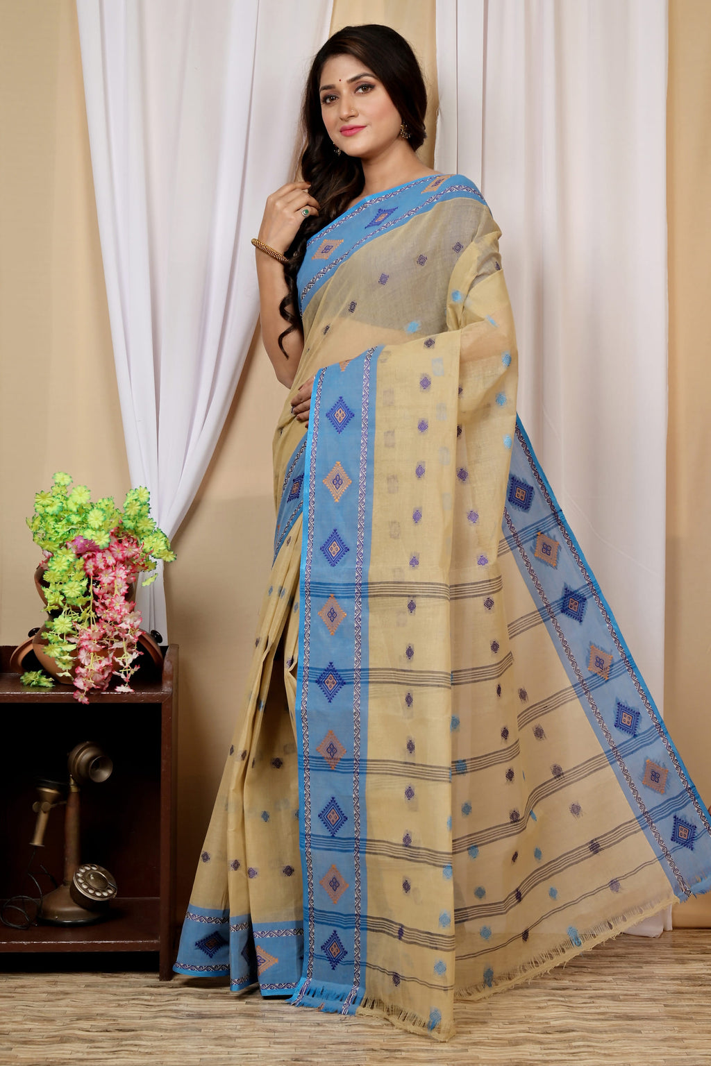 Pure Cotton  Saree